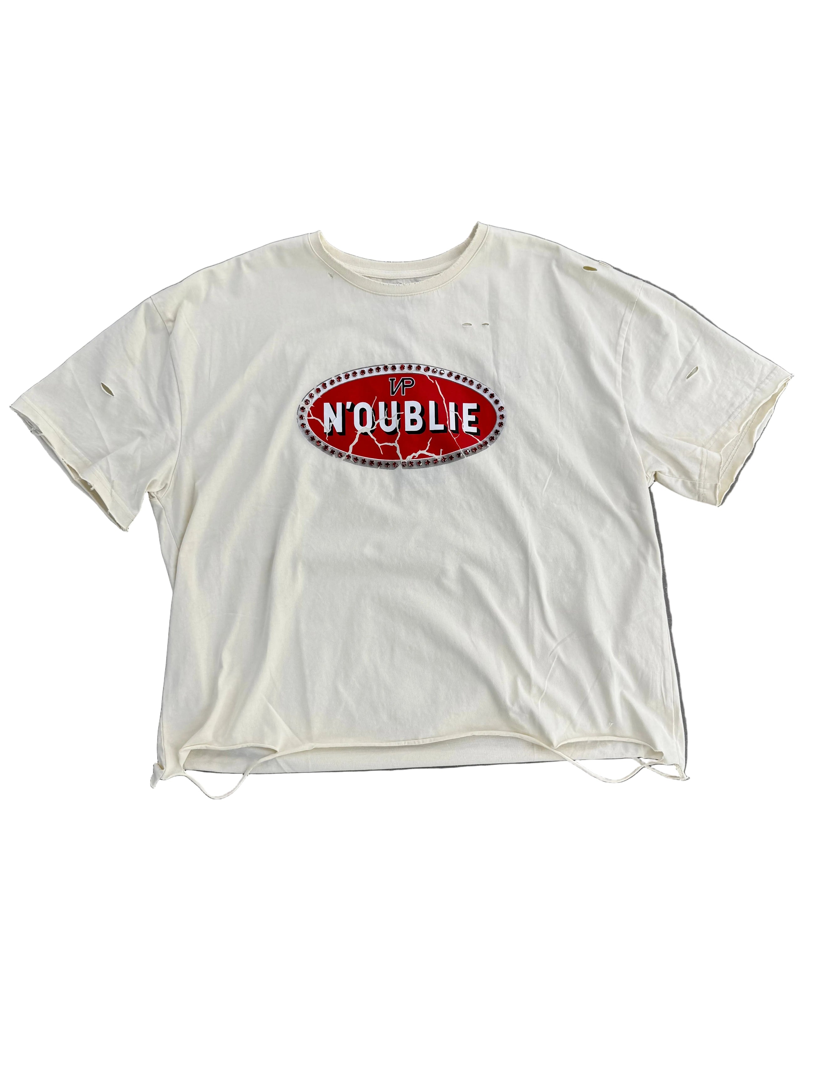 N’OUBLIE PAS N’OUGATTI TEE (CREAM)