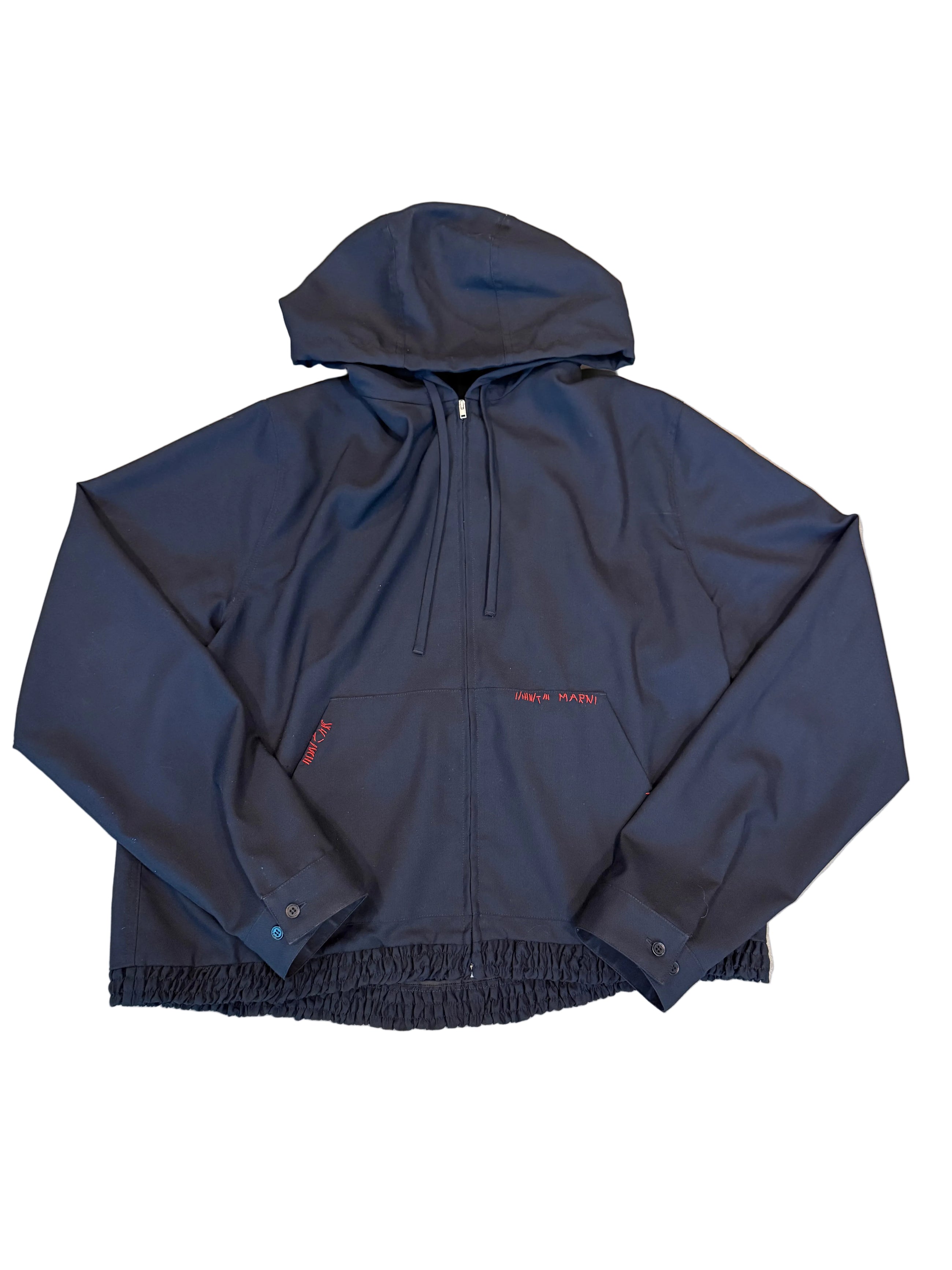 MARNI ZIP UP HOODIE