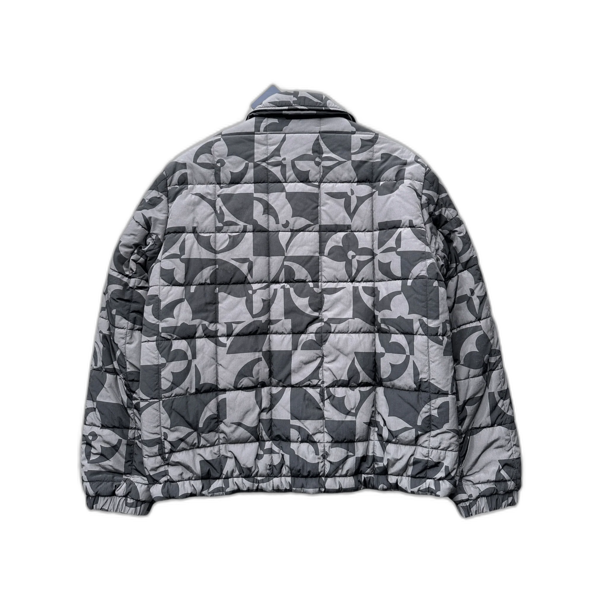 LOUIS VUITTON QUILTED MONOGRAM FLOWER BLOUSON JACKET