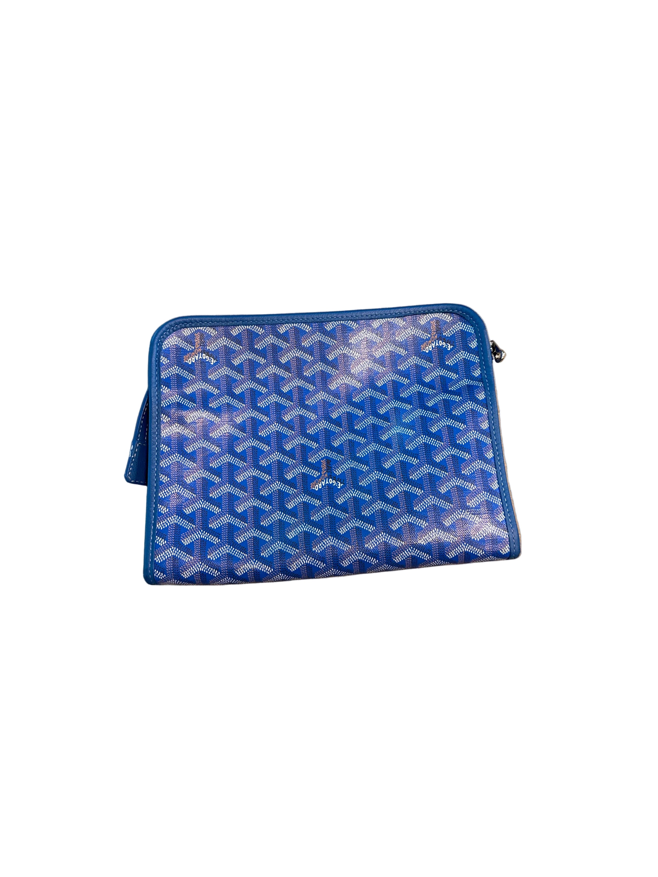 GOYARD BLUE MM TOILETRY BAG