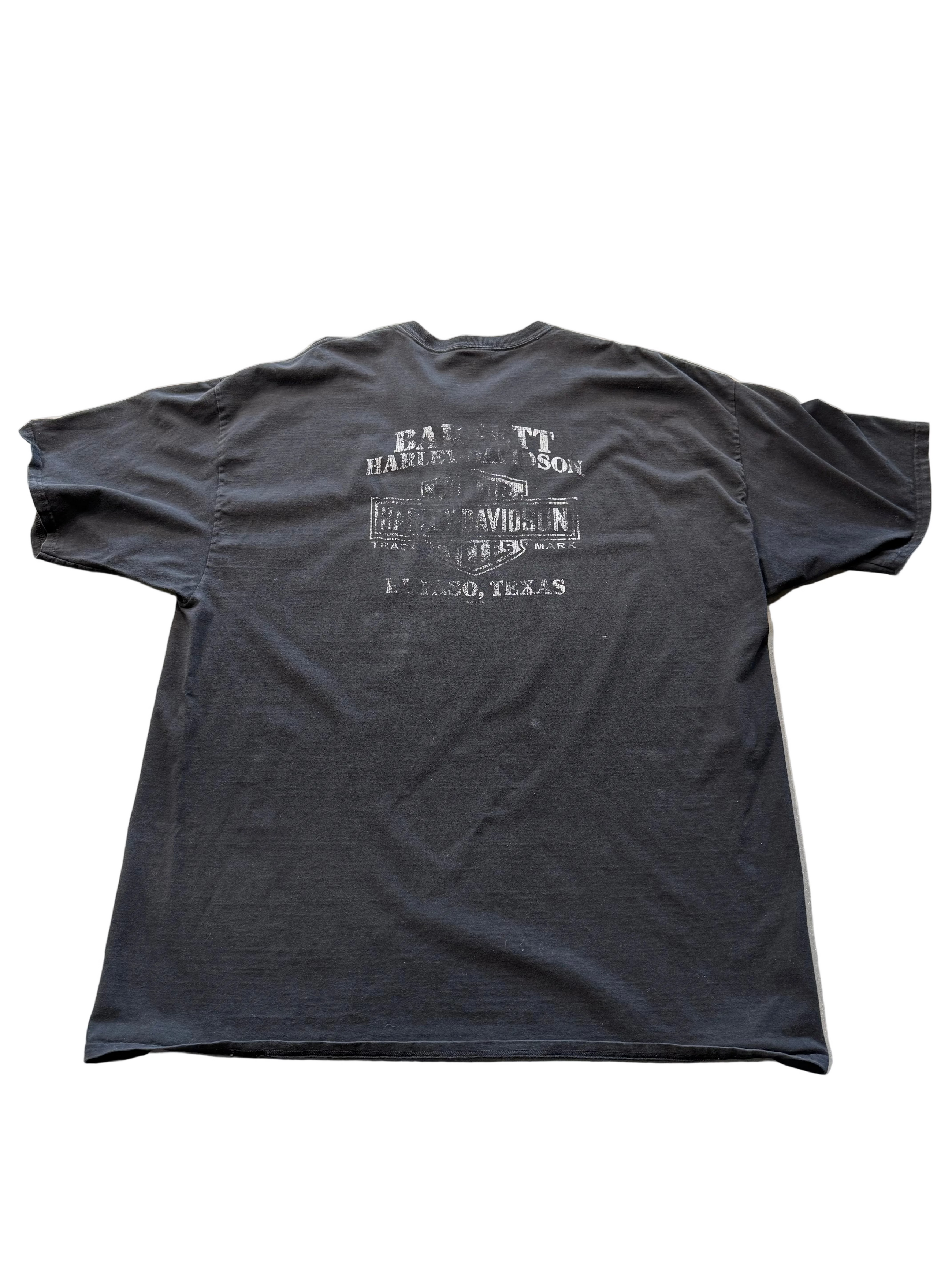 VINTAGE HARLEY DAVIDSON BLACK & WHITE LOGO TEE