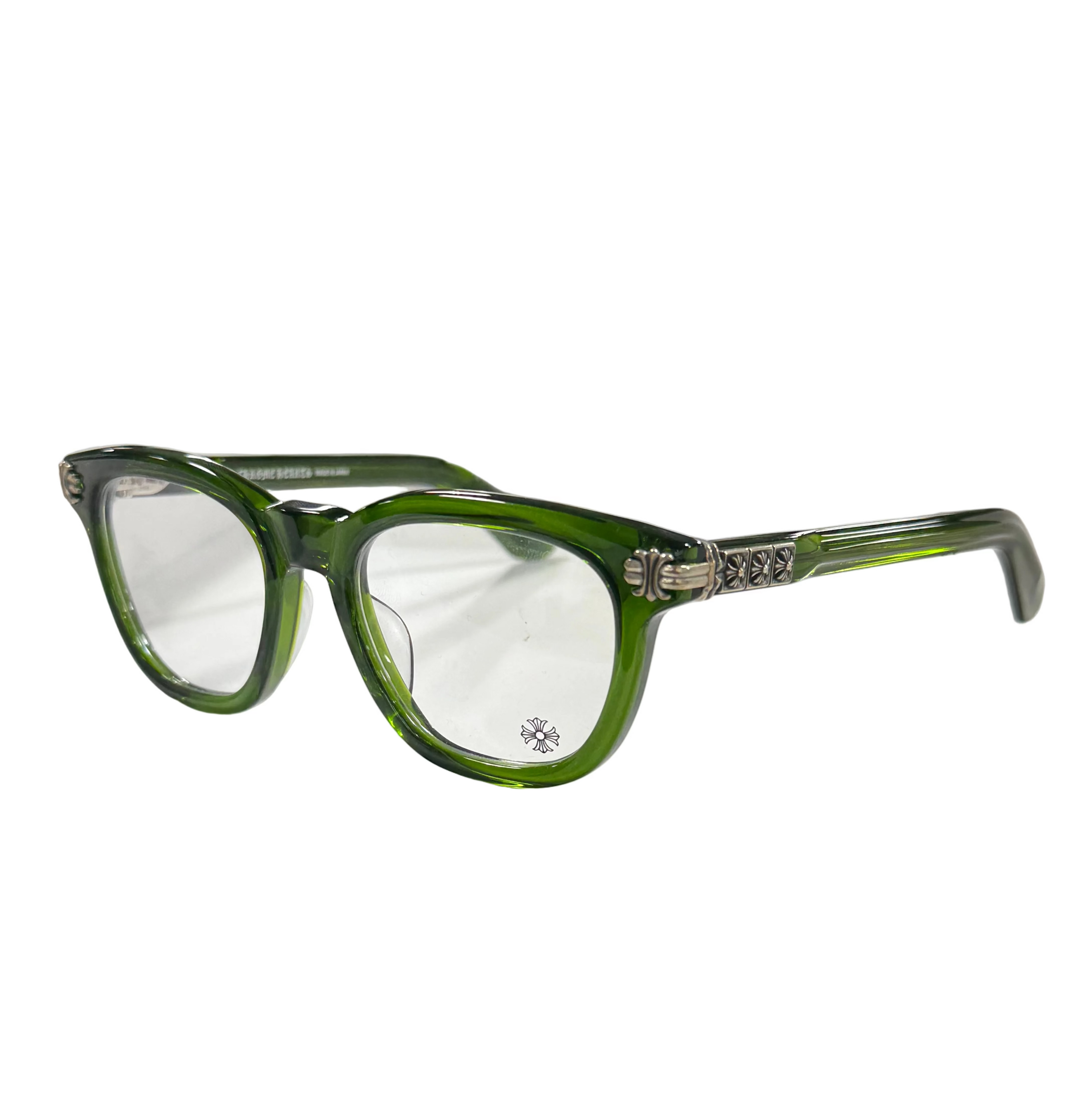CHROME HEARTS SMOKE SHOW GREEN GLASSES