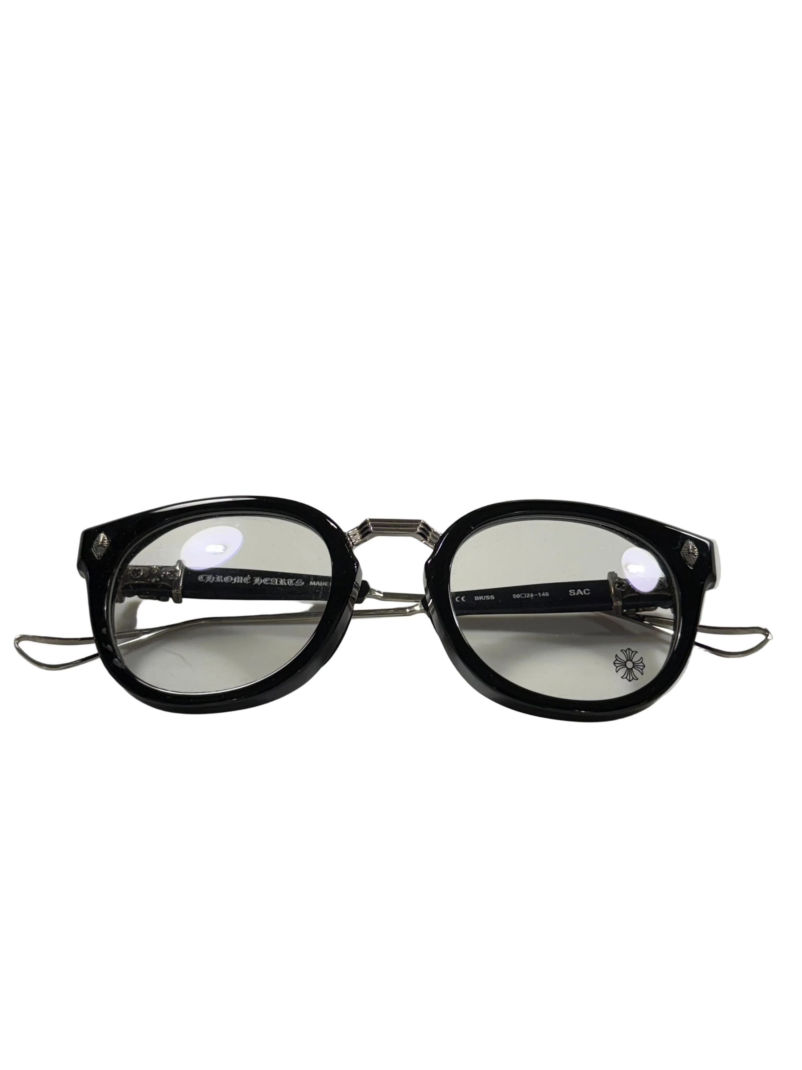 CHROME HEARTS SAC BLACK GLASSES