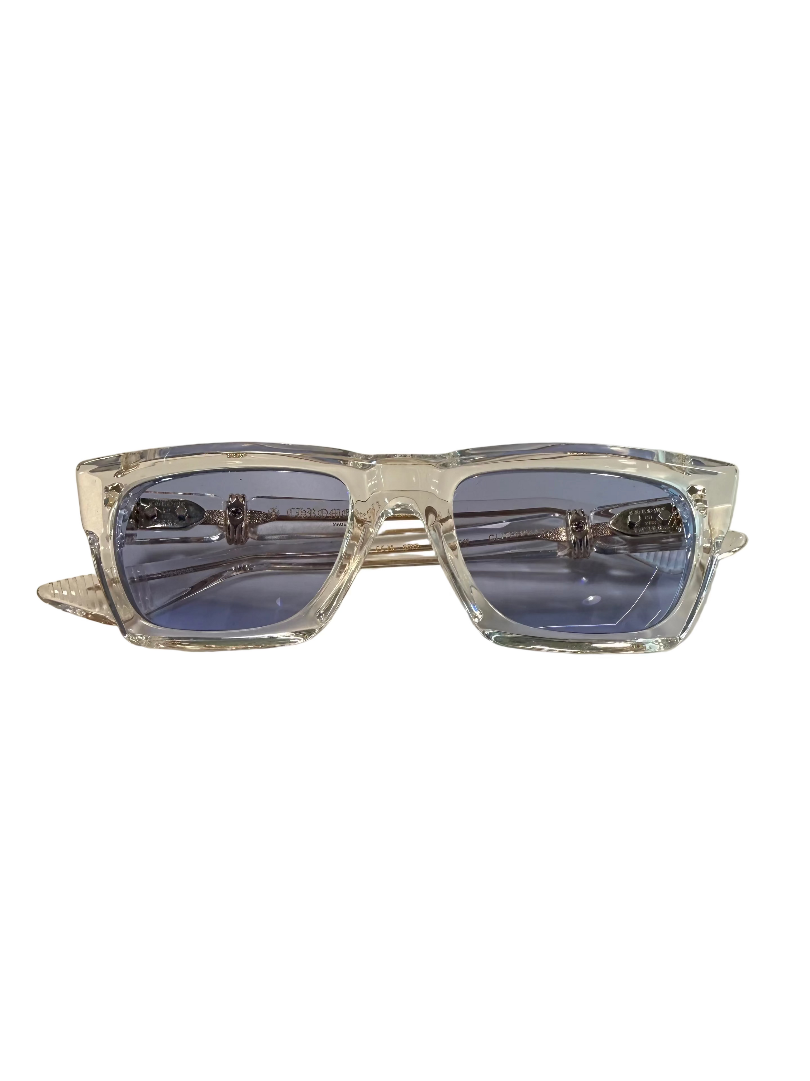 CHROME HEARTS CLITERALLY CRYSTAL/IRIS GLASSES
