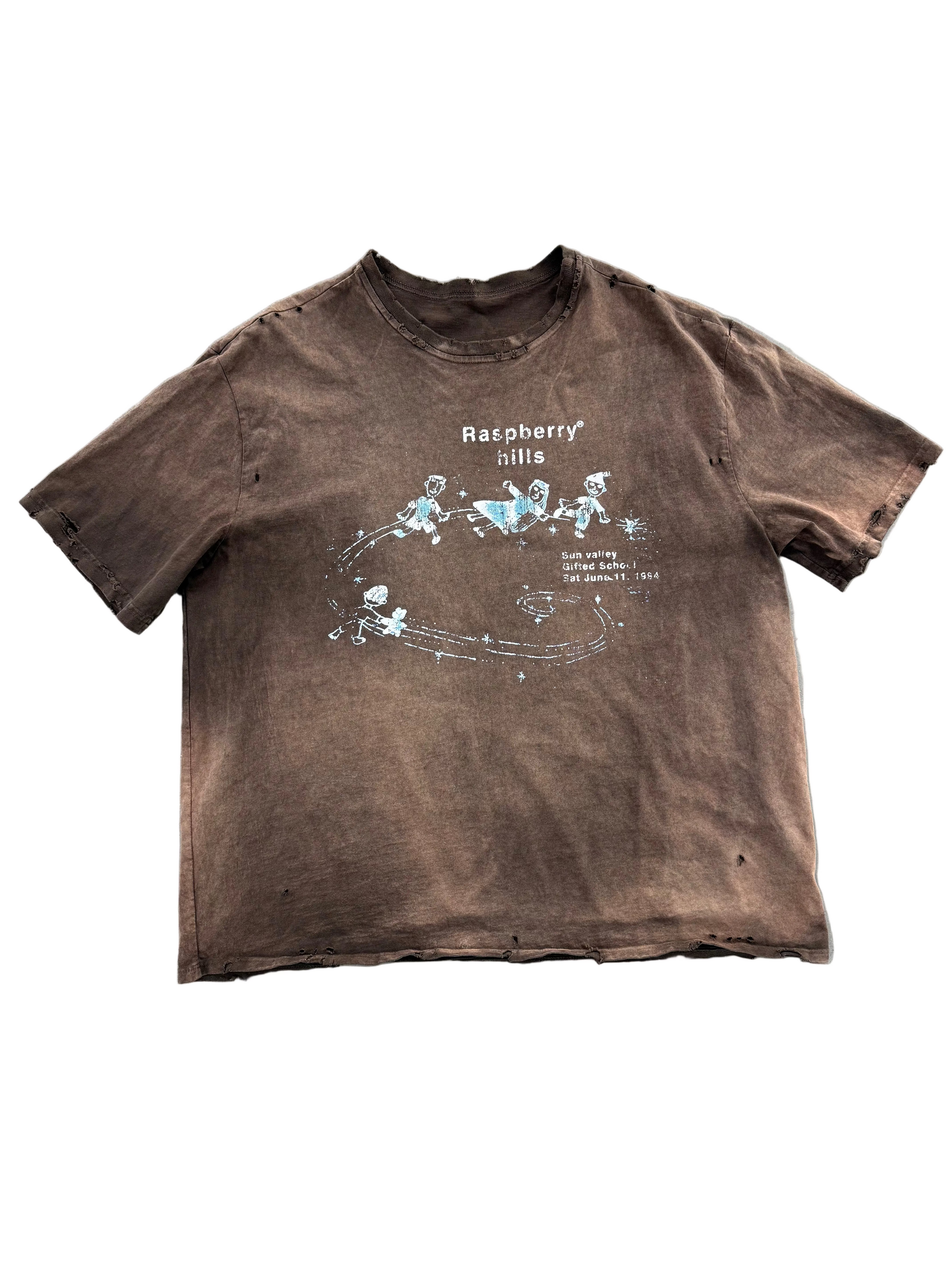 GOLD+VINTAGE GALLERY RASPBERRY HILLS SUN VALLEY TEE