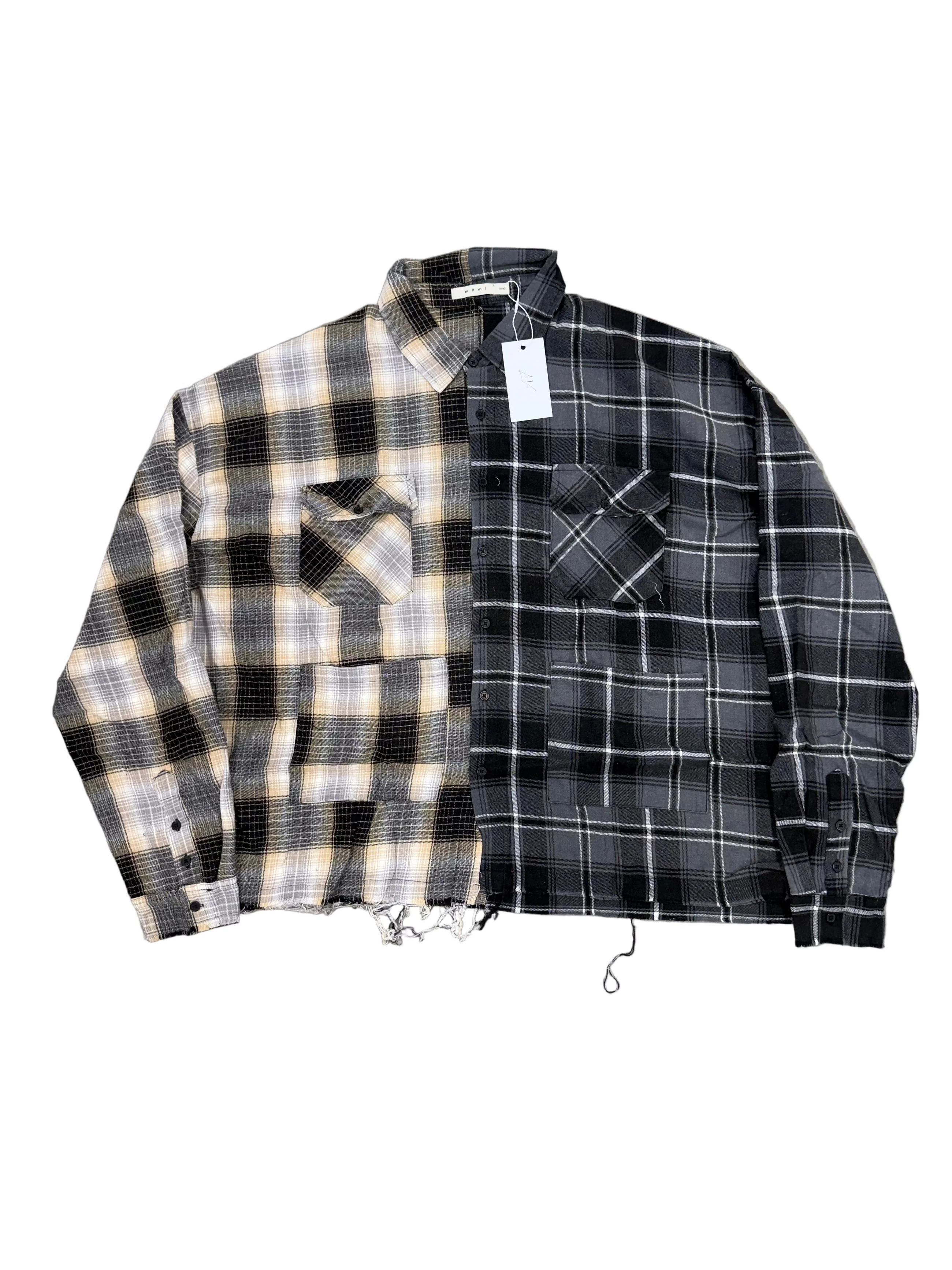 MNML MIXED FLANNEL SHIRT