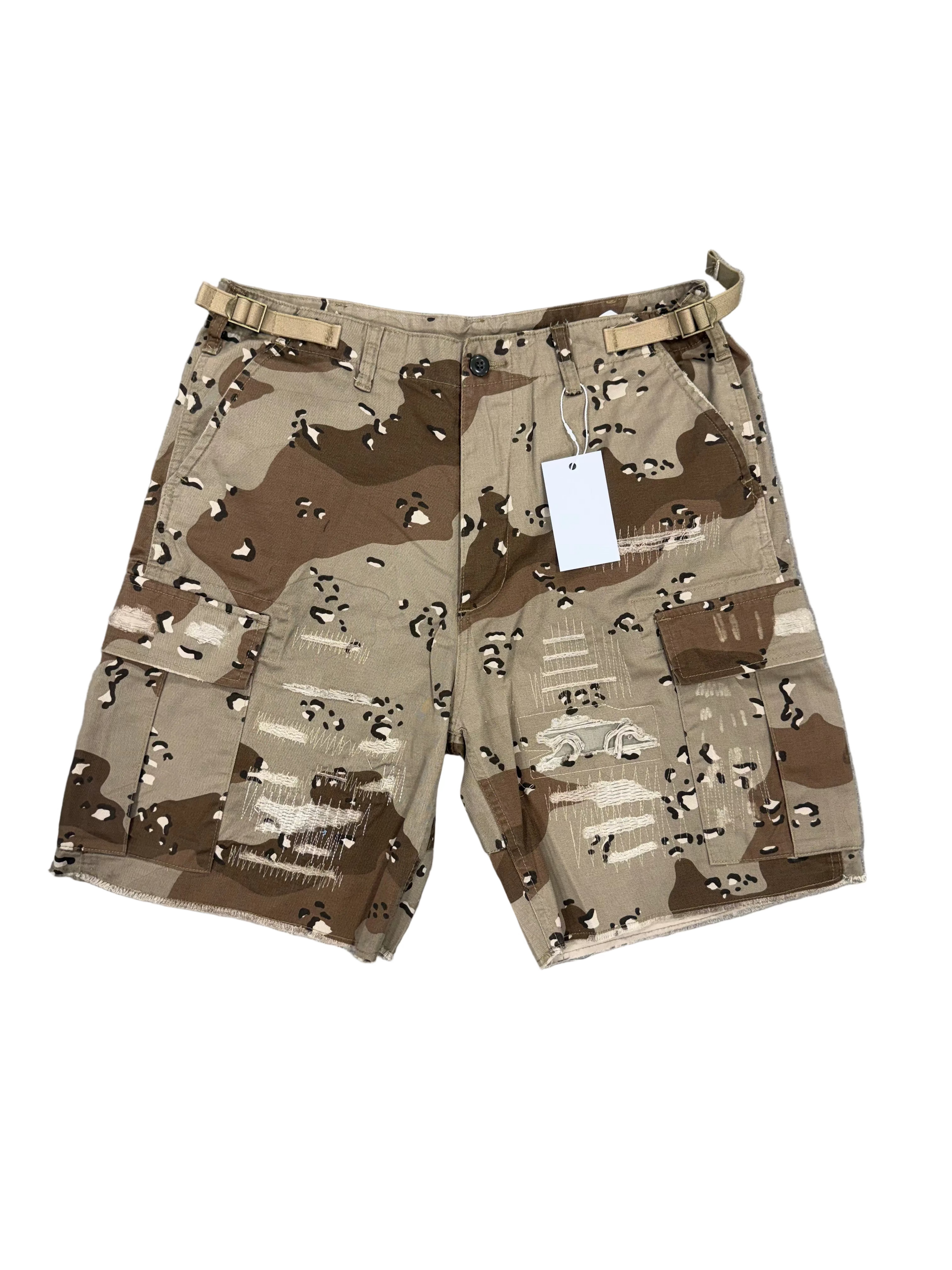 MNML CAMO CARGO SHORTS