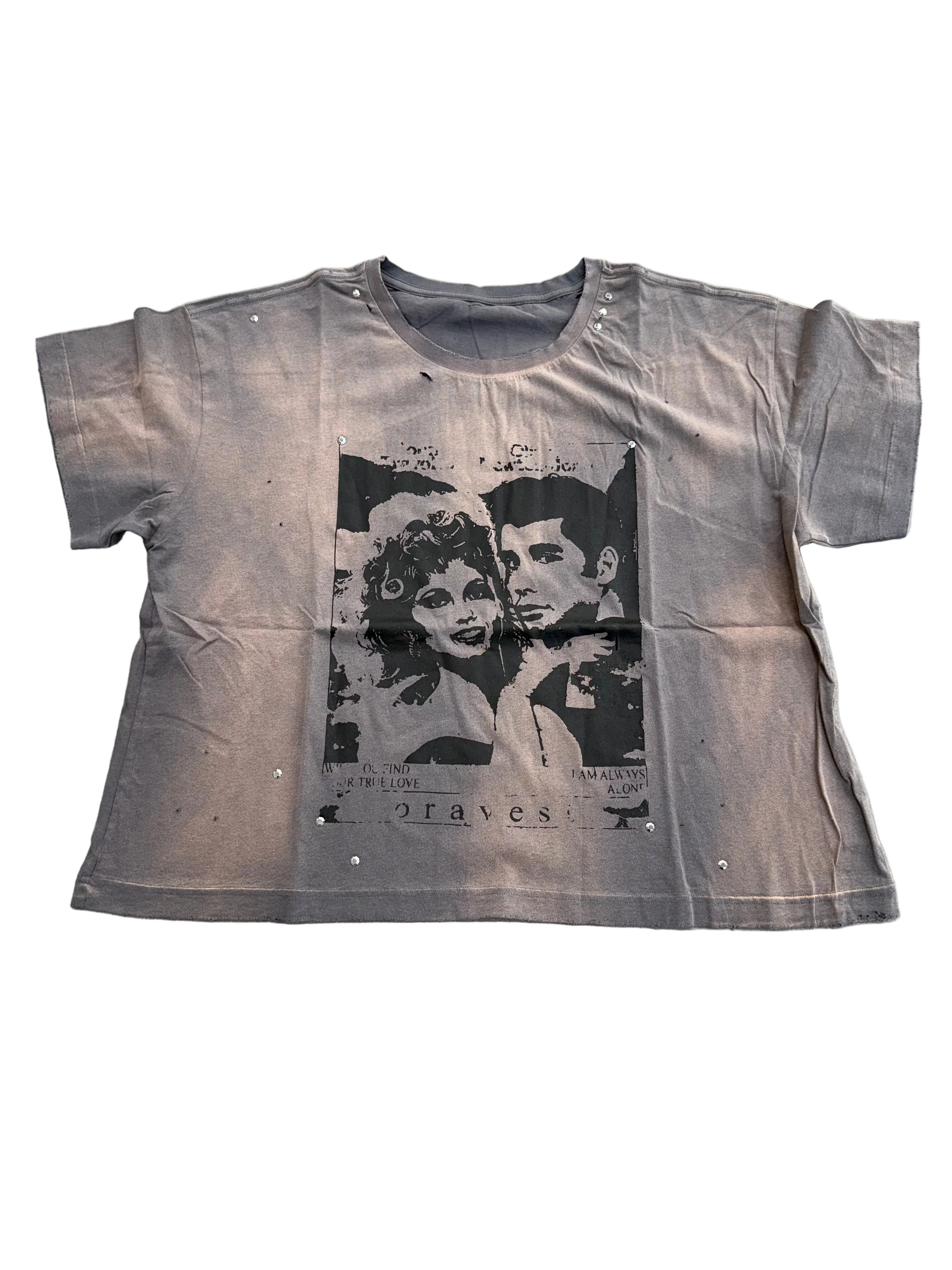 BRAVEST STUDIOS BLACK GREASER VINTAGE TEE