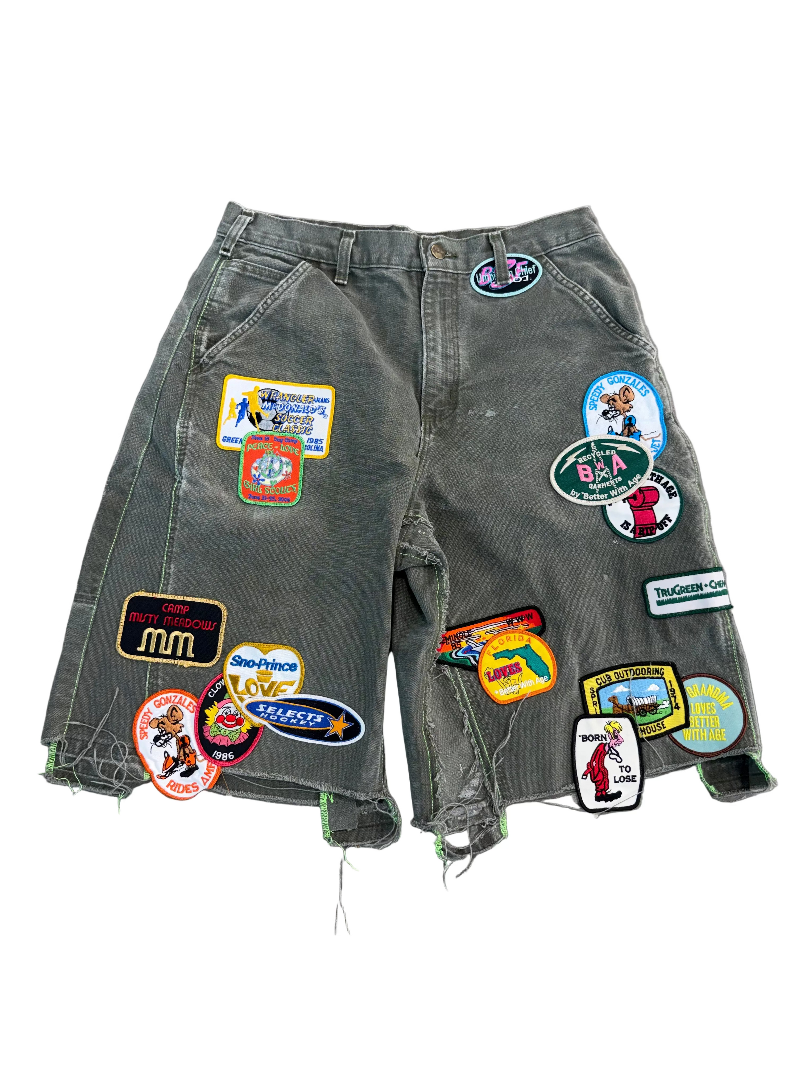 BETTER WITH AGE PATCH SHORTS