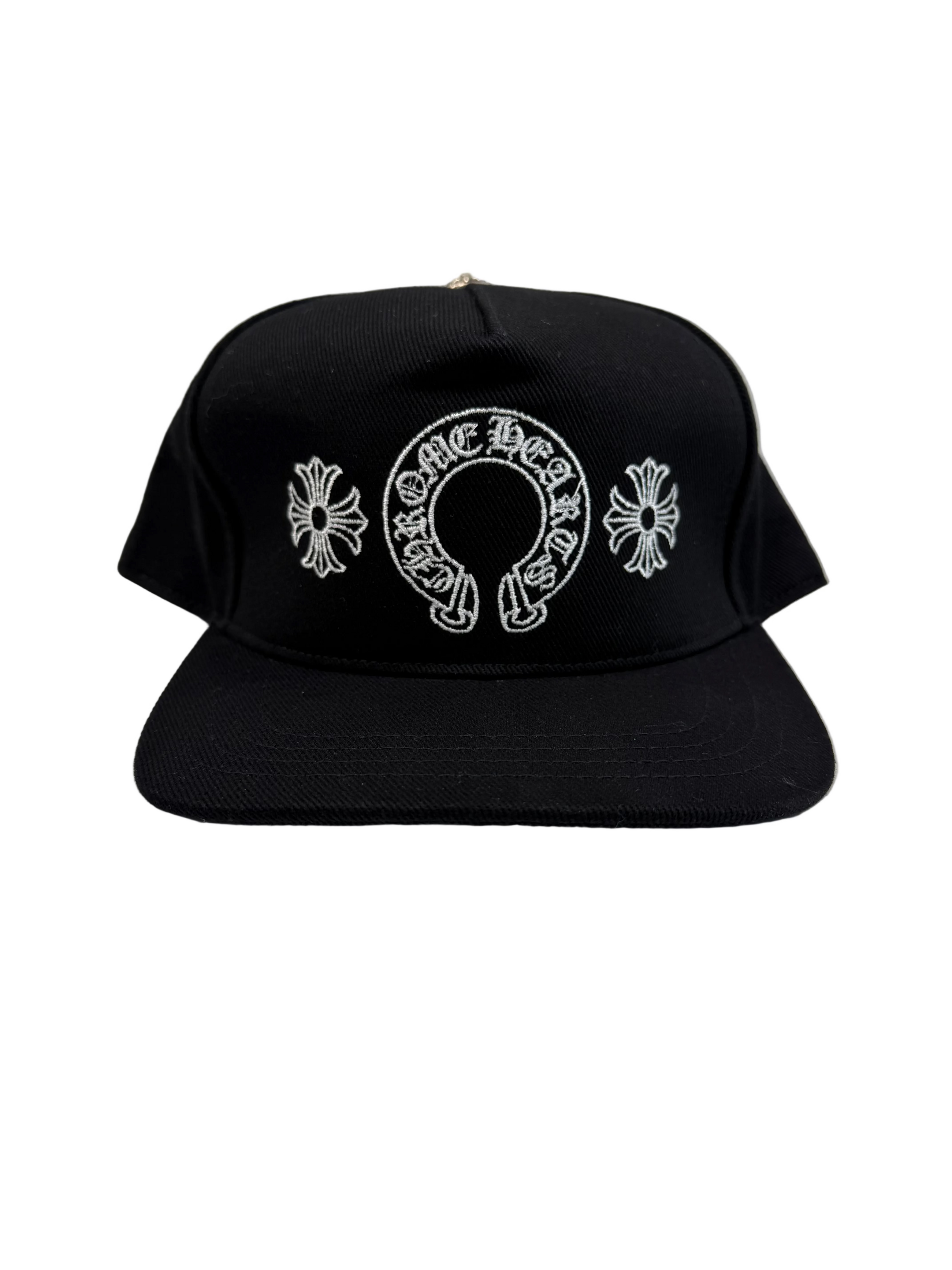 CHROME HEARTS HORSESHOE DENIM HAT