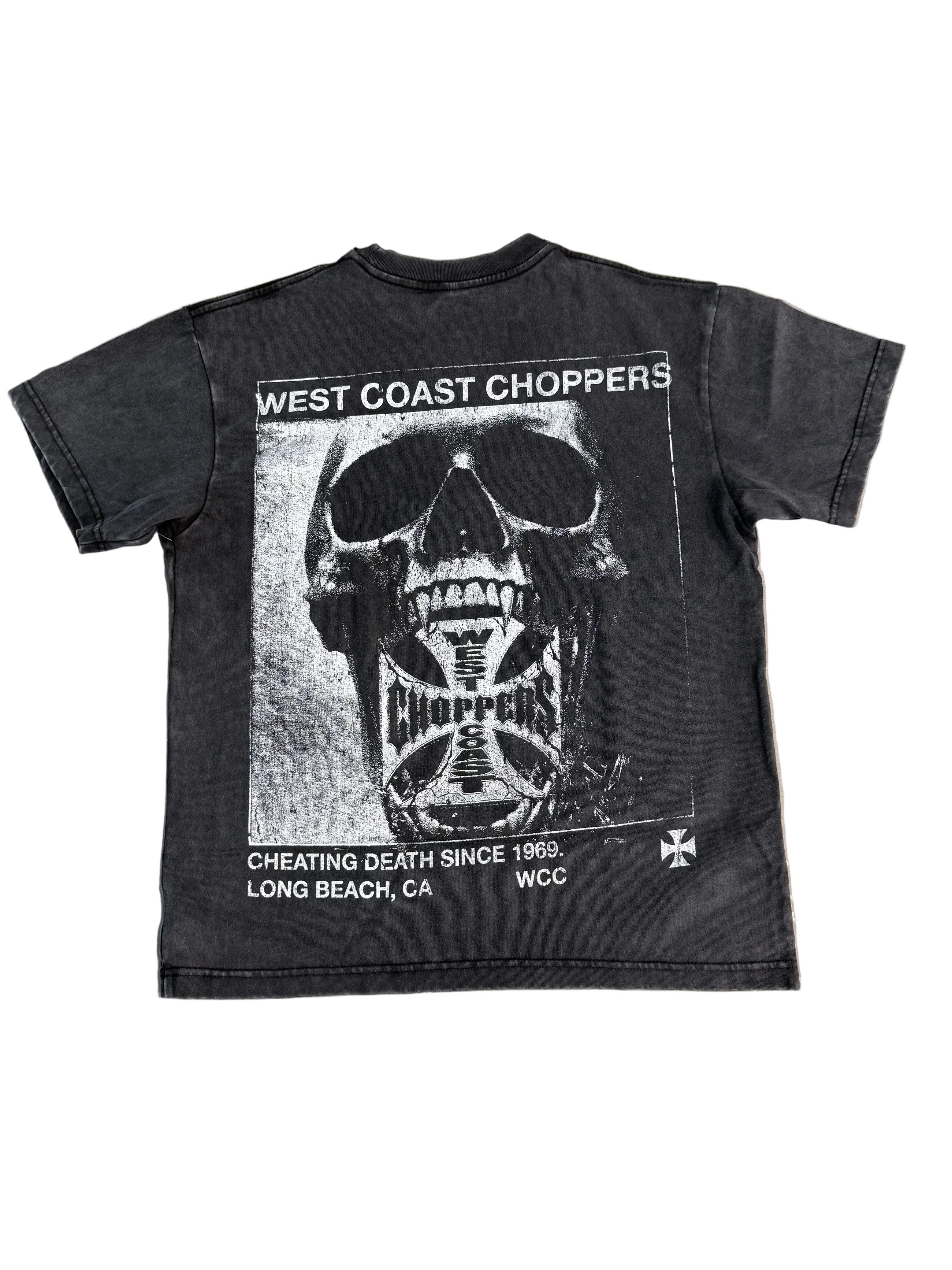 WEST COAST CHOPPERS CHEATING DEATH TEE