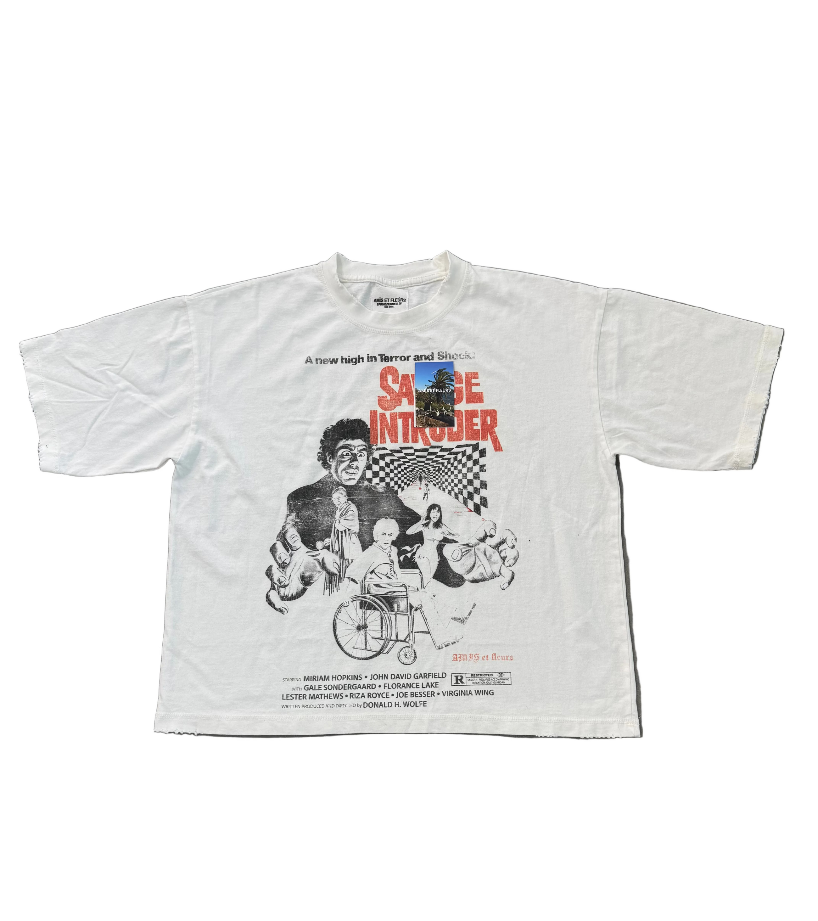 AMIS ET FLEURS SAVAGE INTRUDER TEE