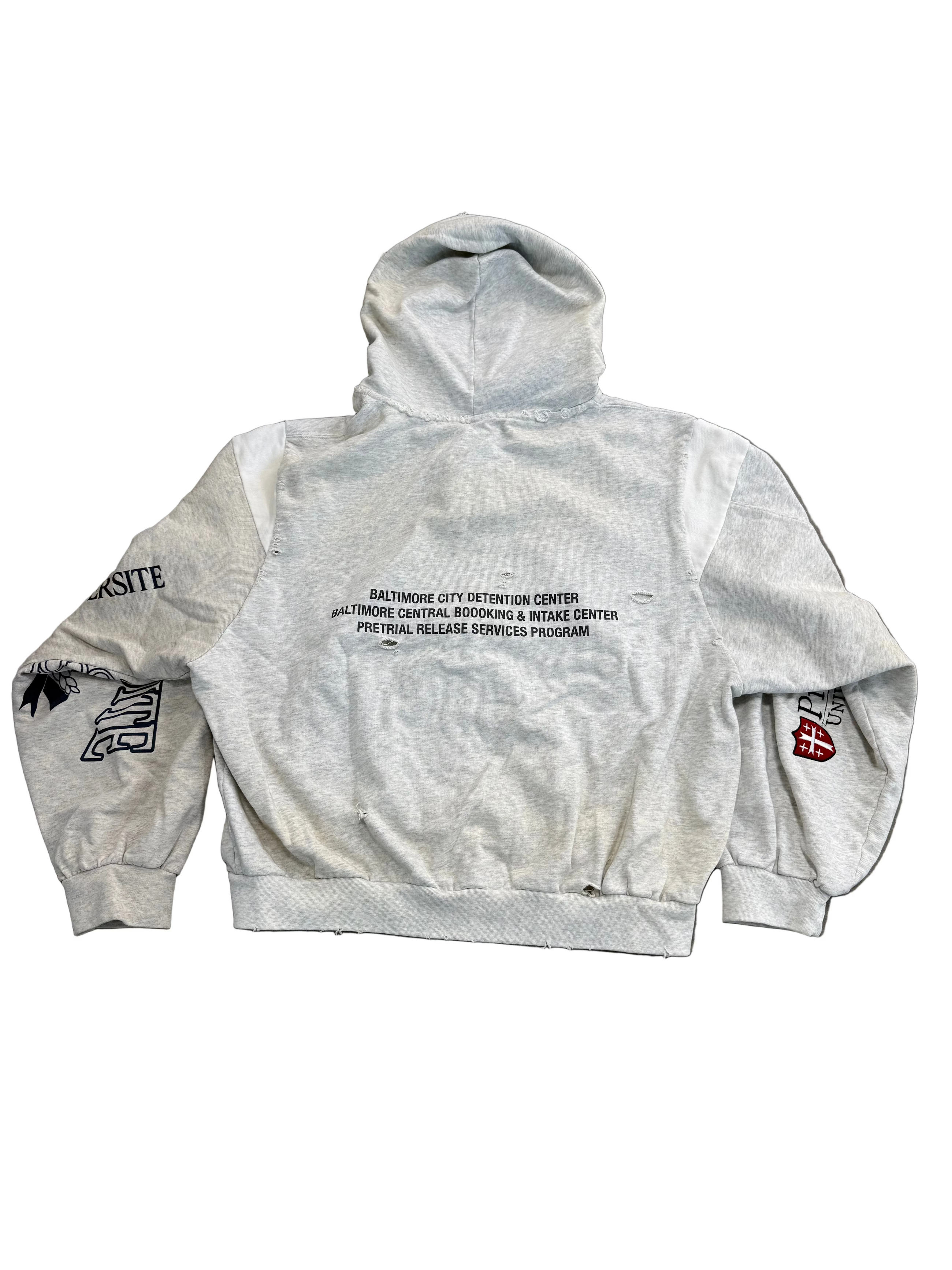 PROTOCOL INDEX DETENTION SERVICES ZIP UP HOODIE