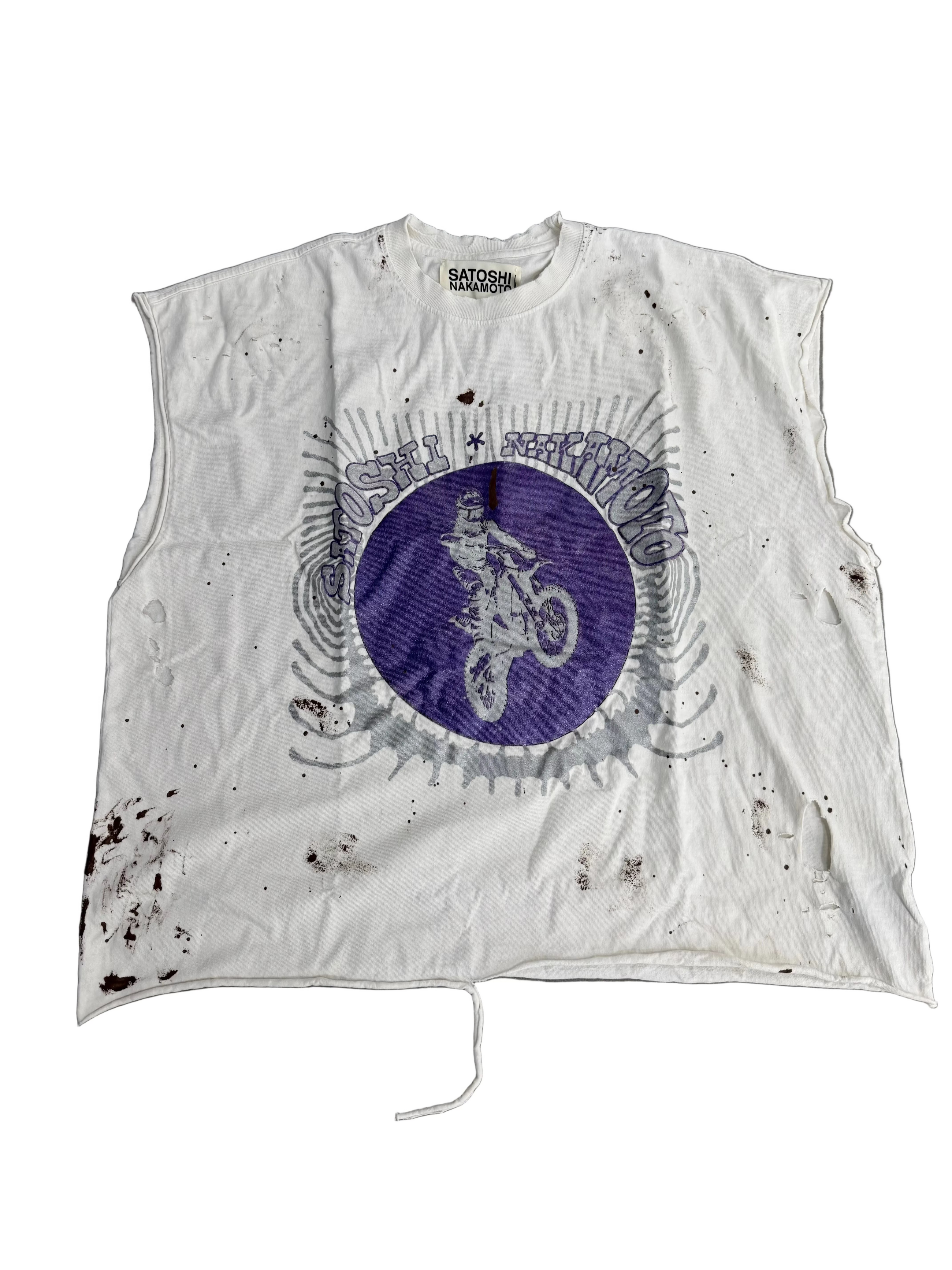 SATOSHI NAKAMOTO GLOBE OF DEATH TEE