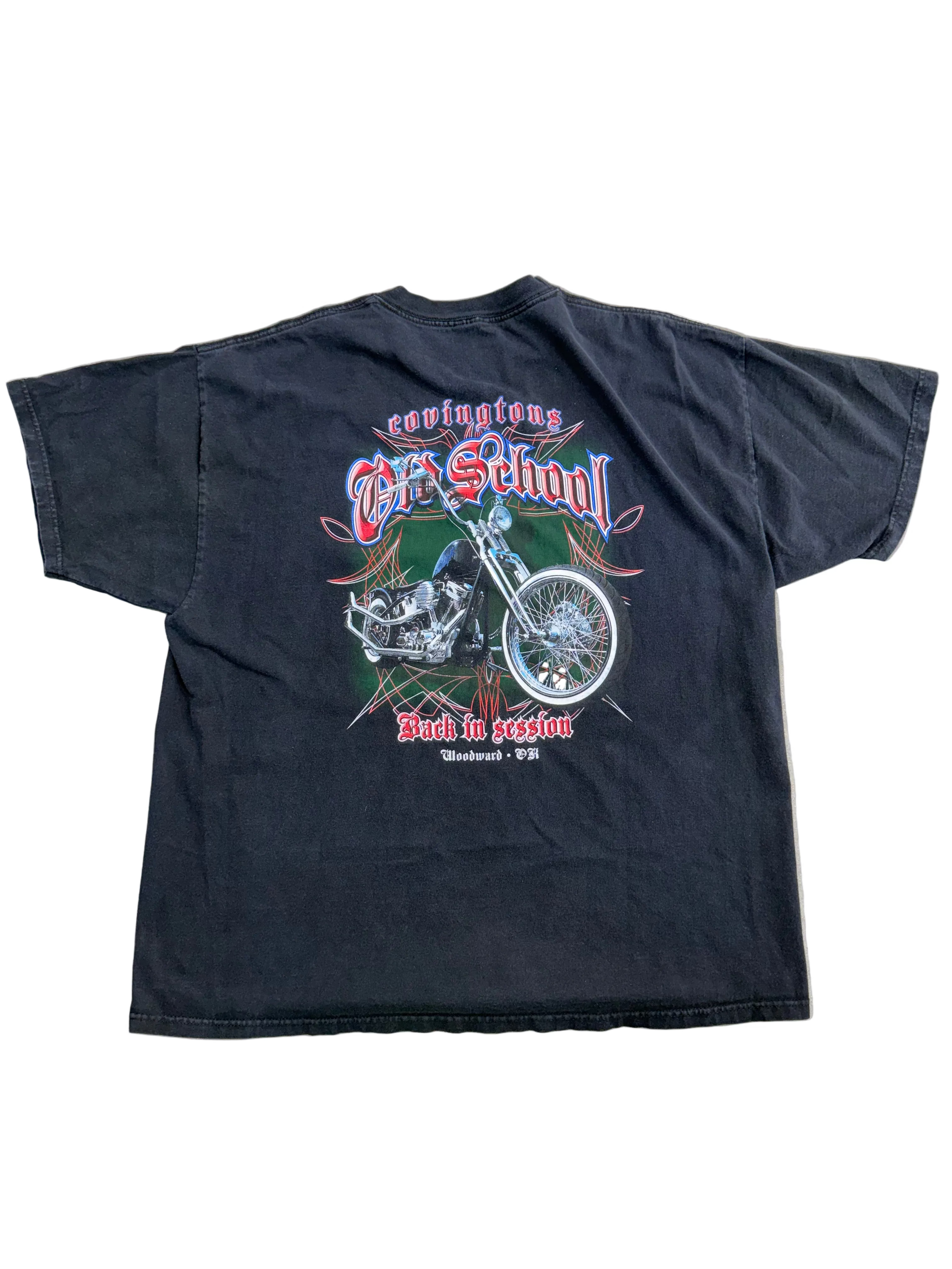 VINTAGE HARLEY DAVIDSON COVINGTONS OLD SCHOOL TEE