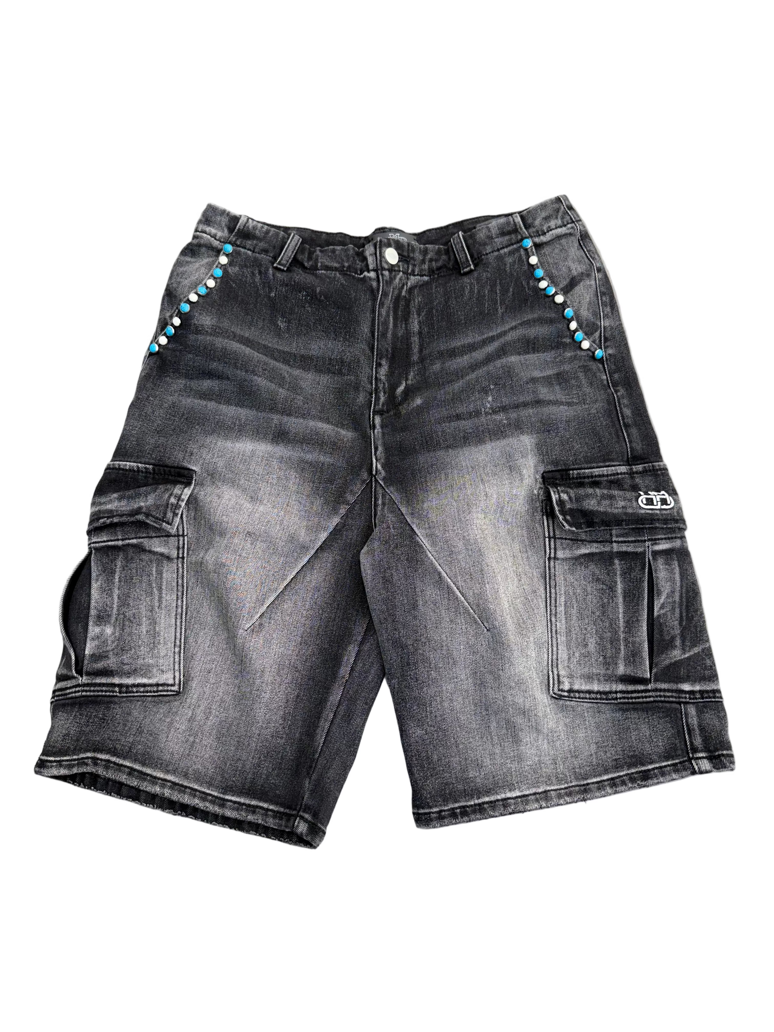 HAPPY MEMORIES DONT DIE HMDD OKC COLOSSAL DENIM JORTS