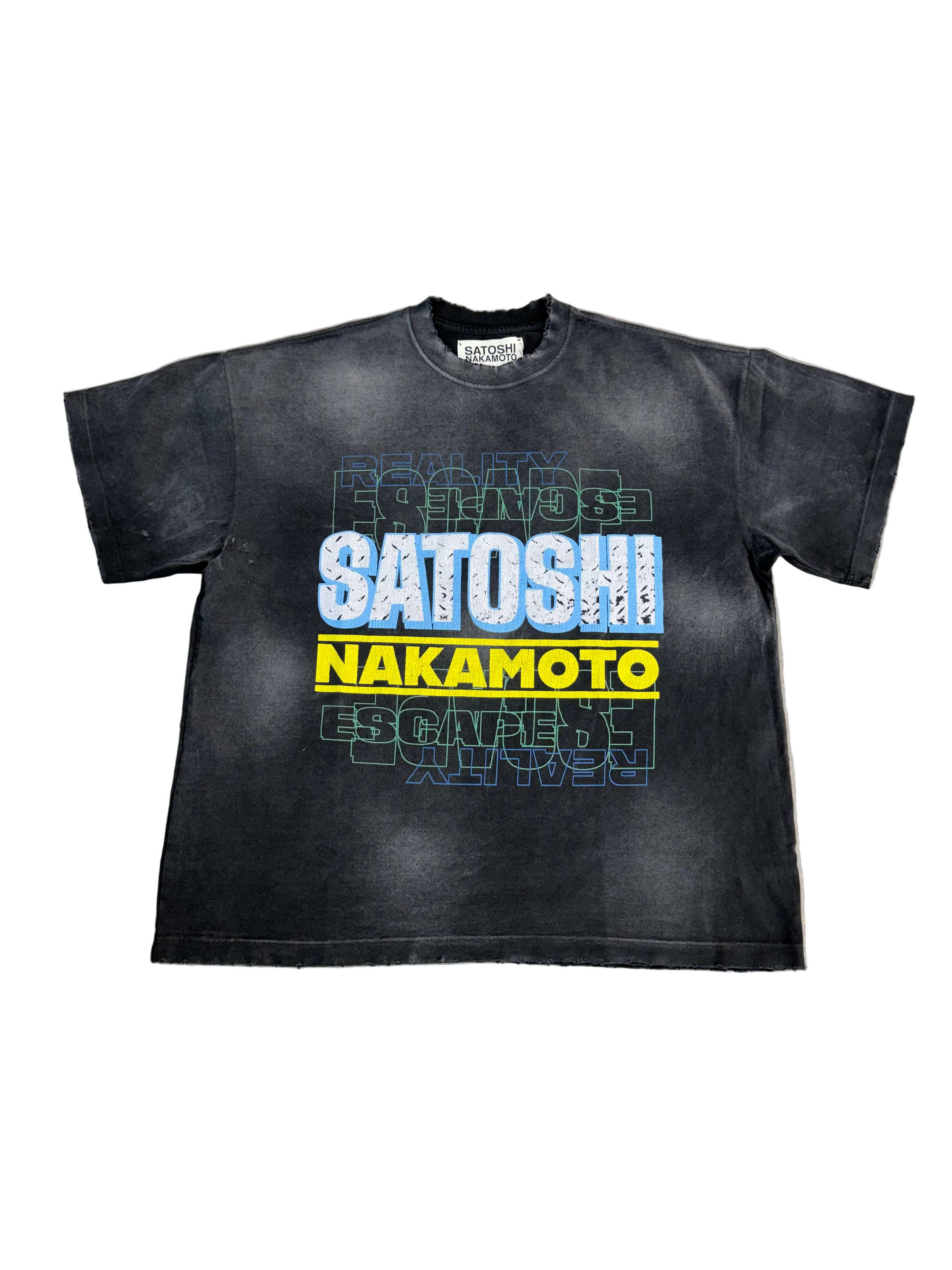 SATOSHI NAKAMOTO ESCAPE REALITY TEE