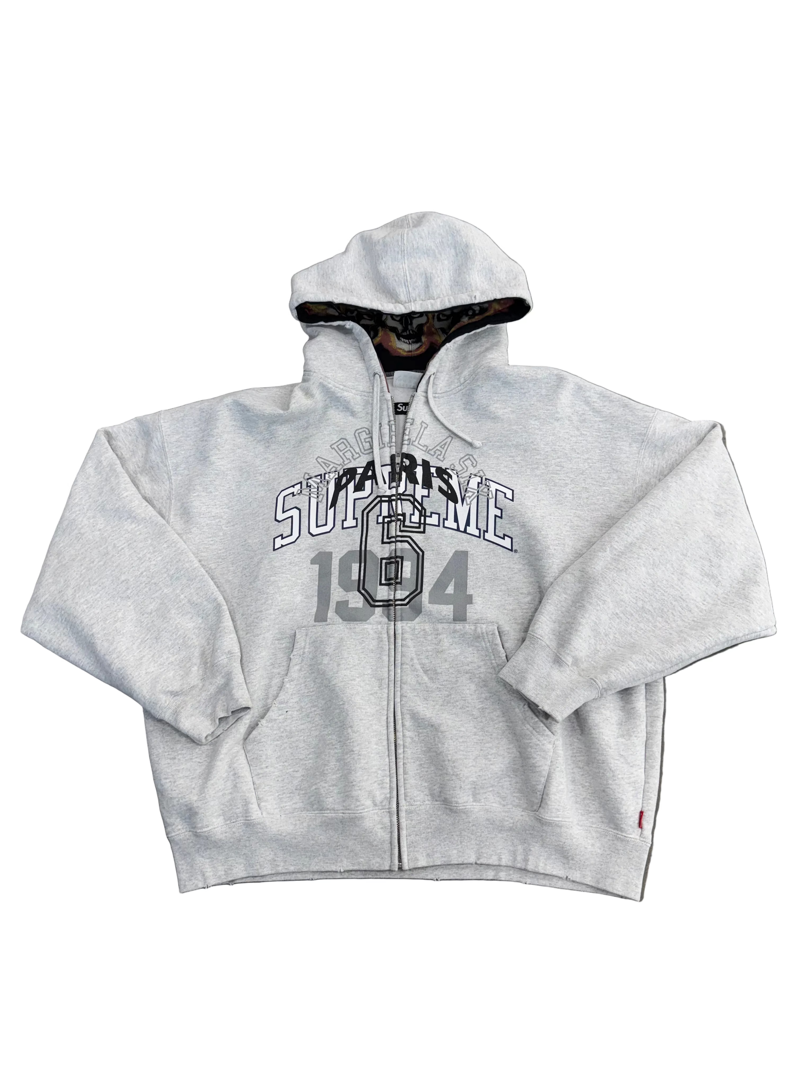 SUPREME X MAISON MARGIELA ZIP UP HOODIE