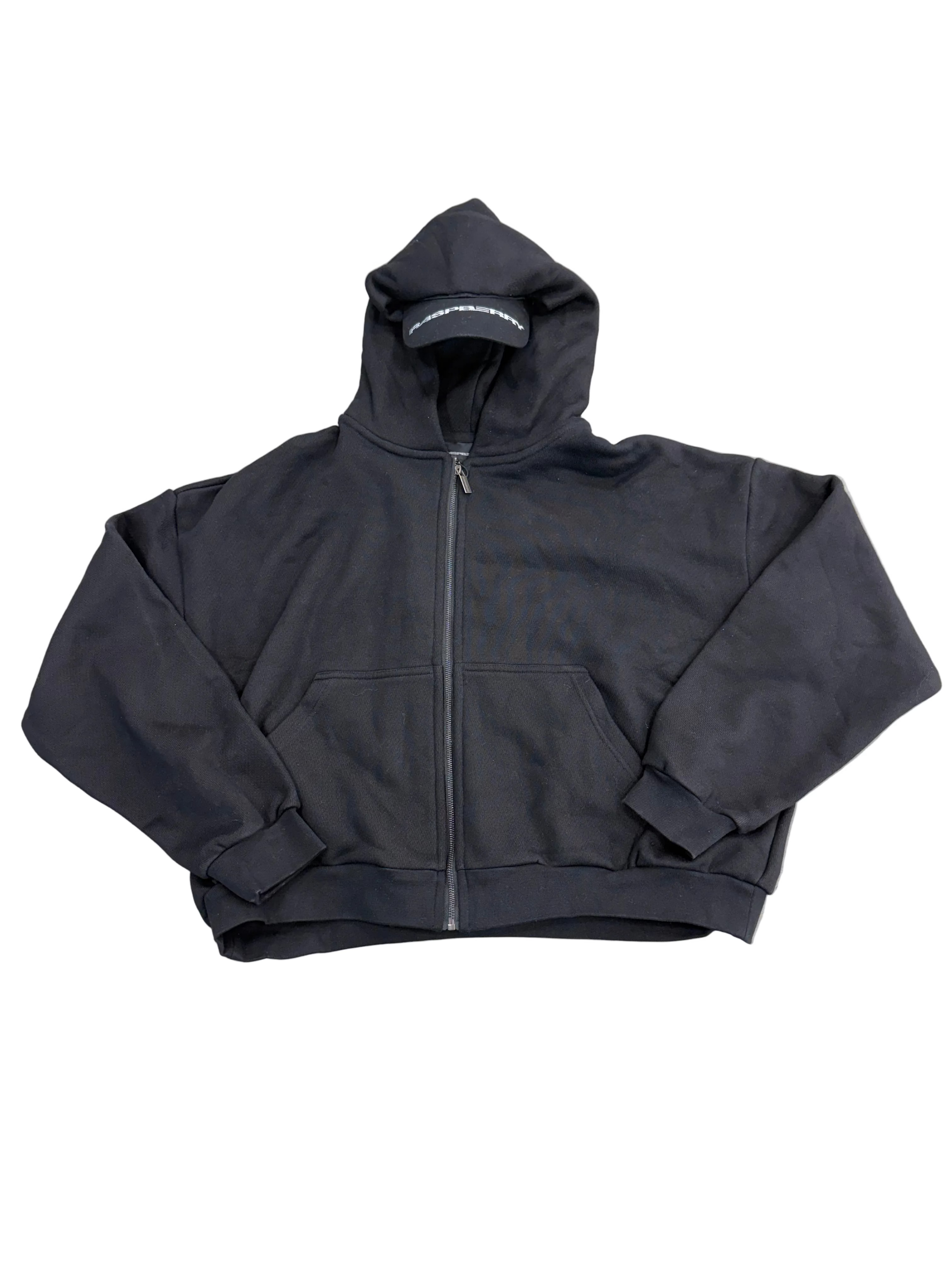 GOLD+VINTAGE GALLERY RASPBERRY HILLS HAT ZIP UP HOODIE