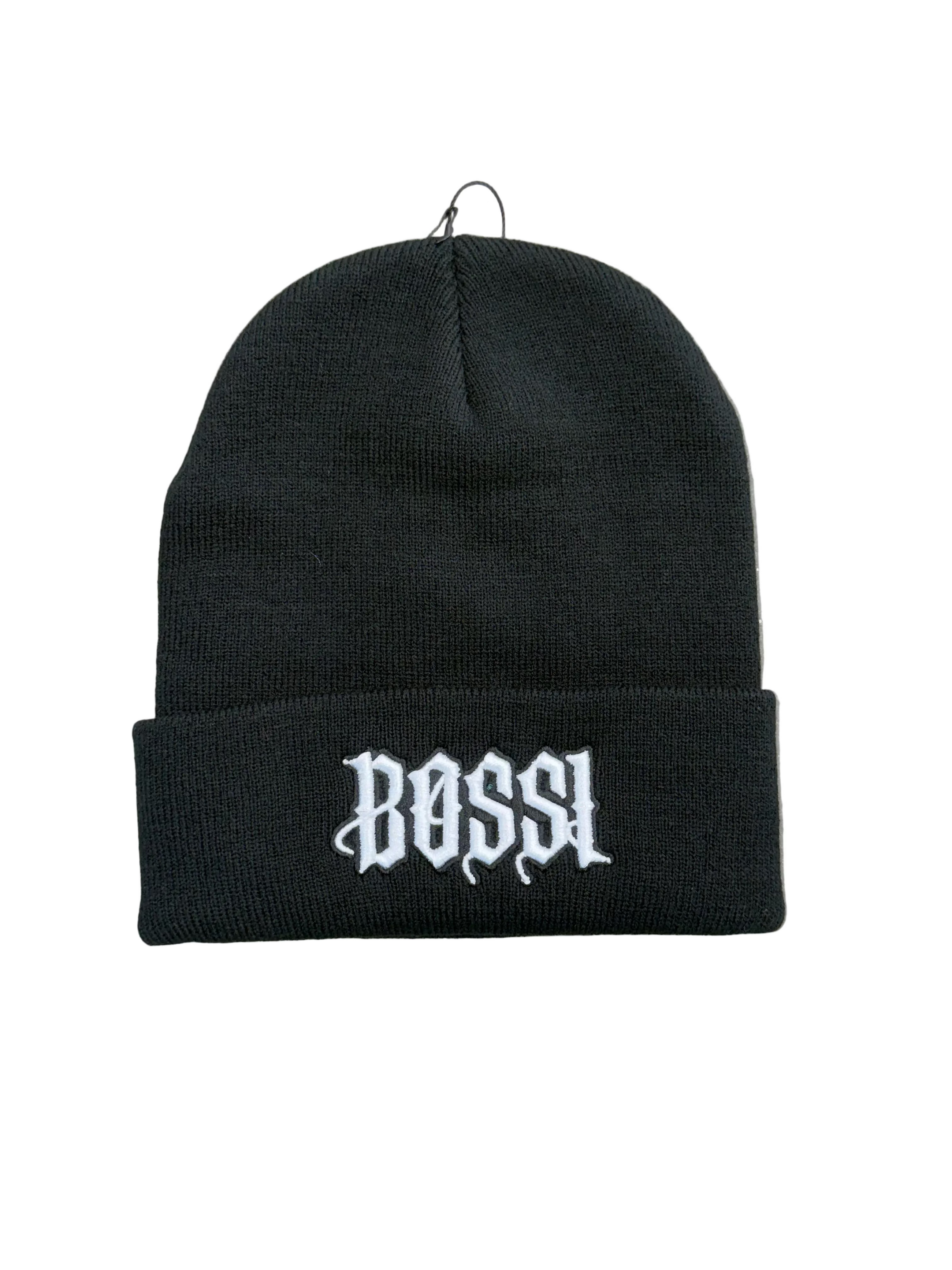 BOSSI BLACK BEANIE