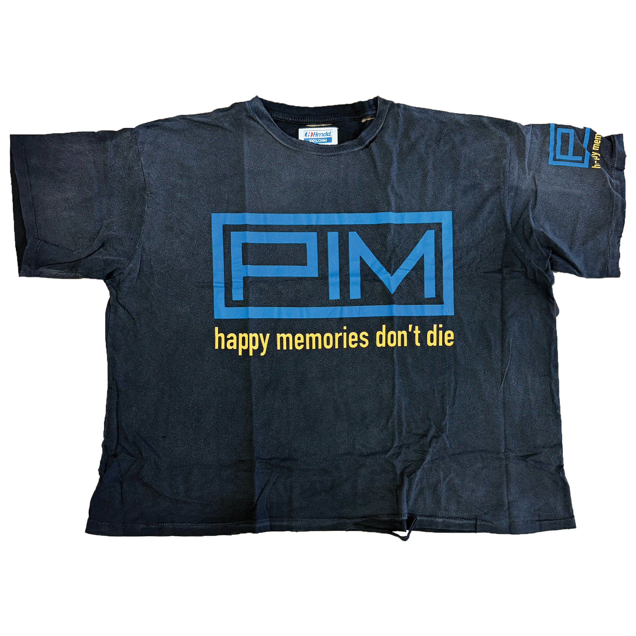 HAPPY MEMORIES DONT DIE HMDD PIM SPINE TEE