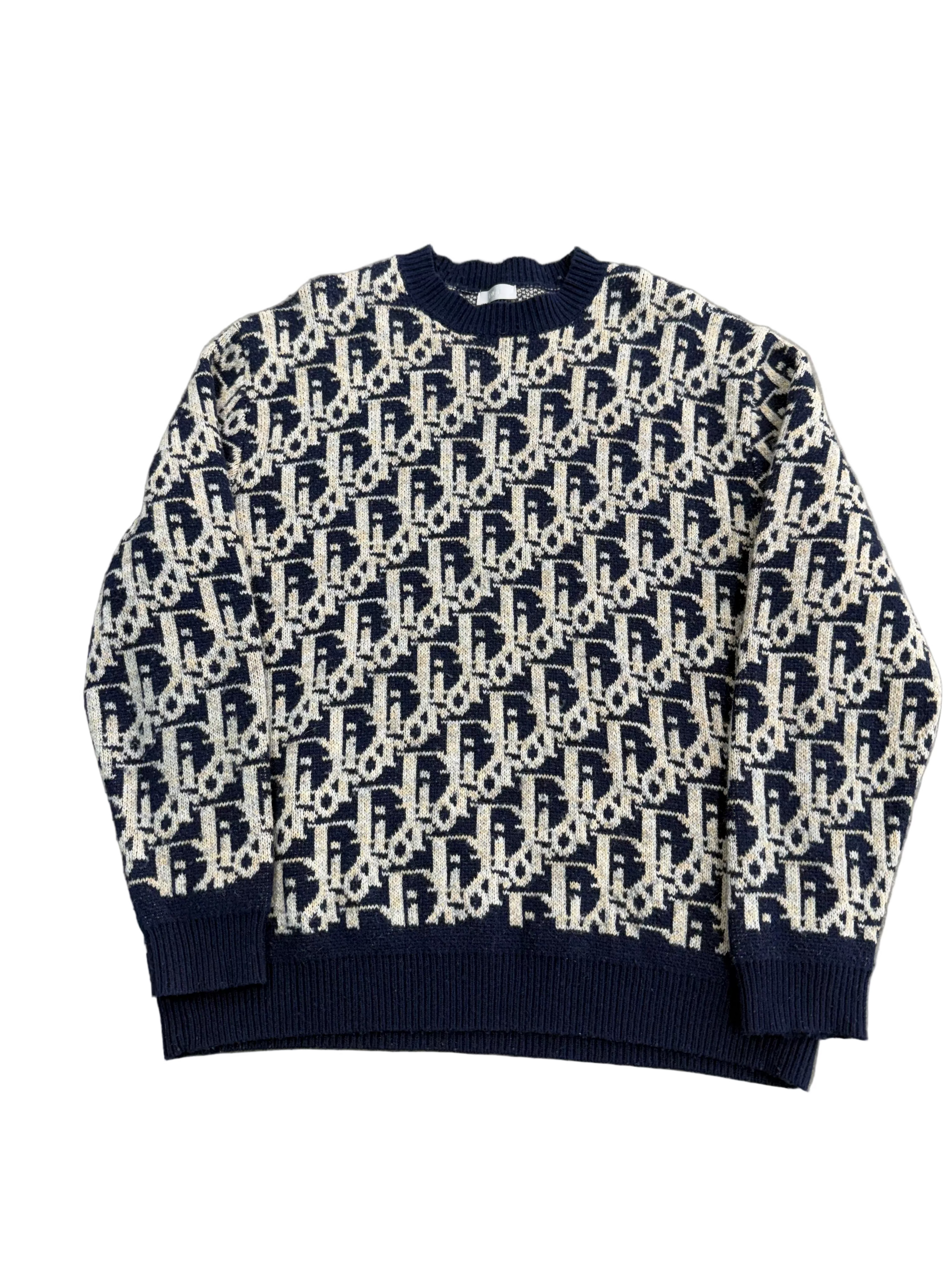 DIOR OBLIQUE JACQUARD SWEATER