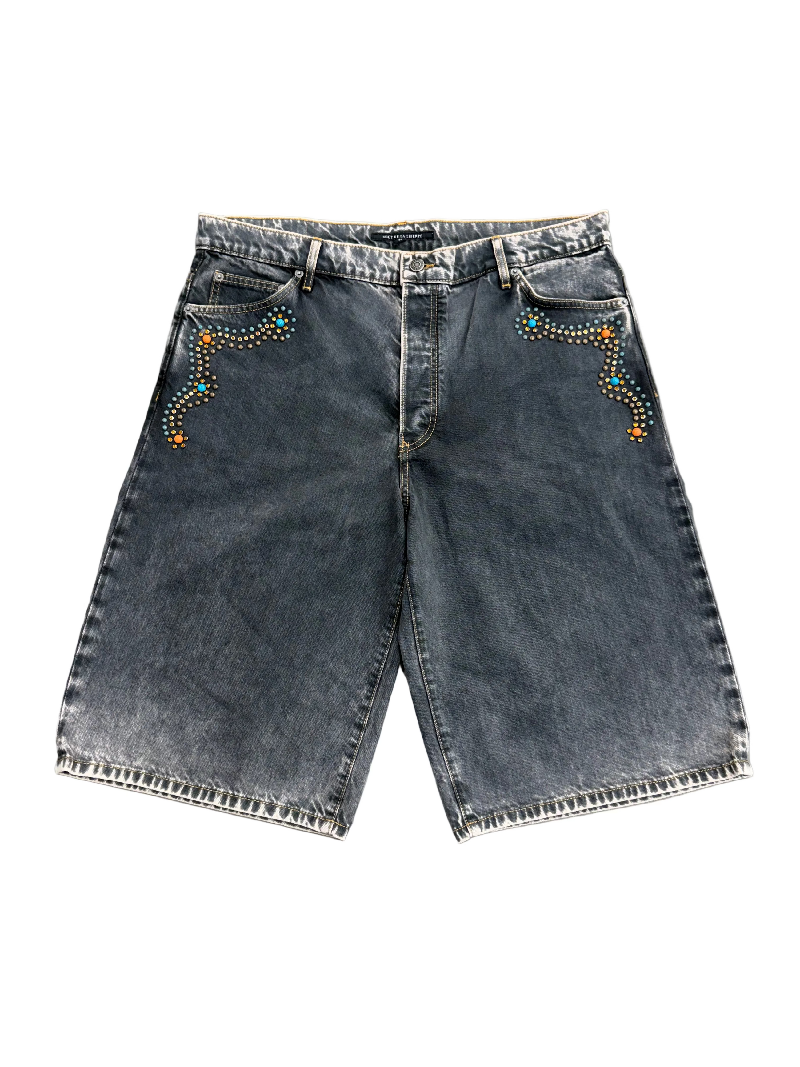COUT DE LA LIBERTE STUDDED JORTS