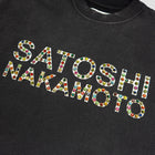 SATOSHI NAKAMOTO
STUDDED LOGO TEE