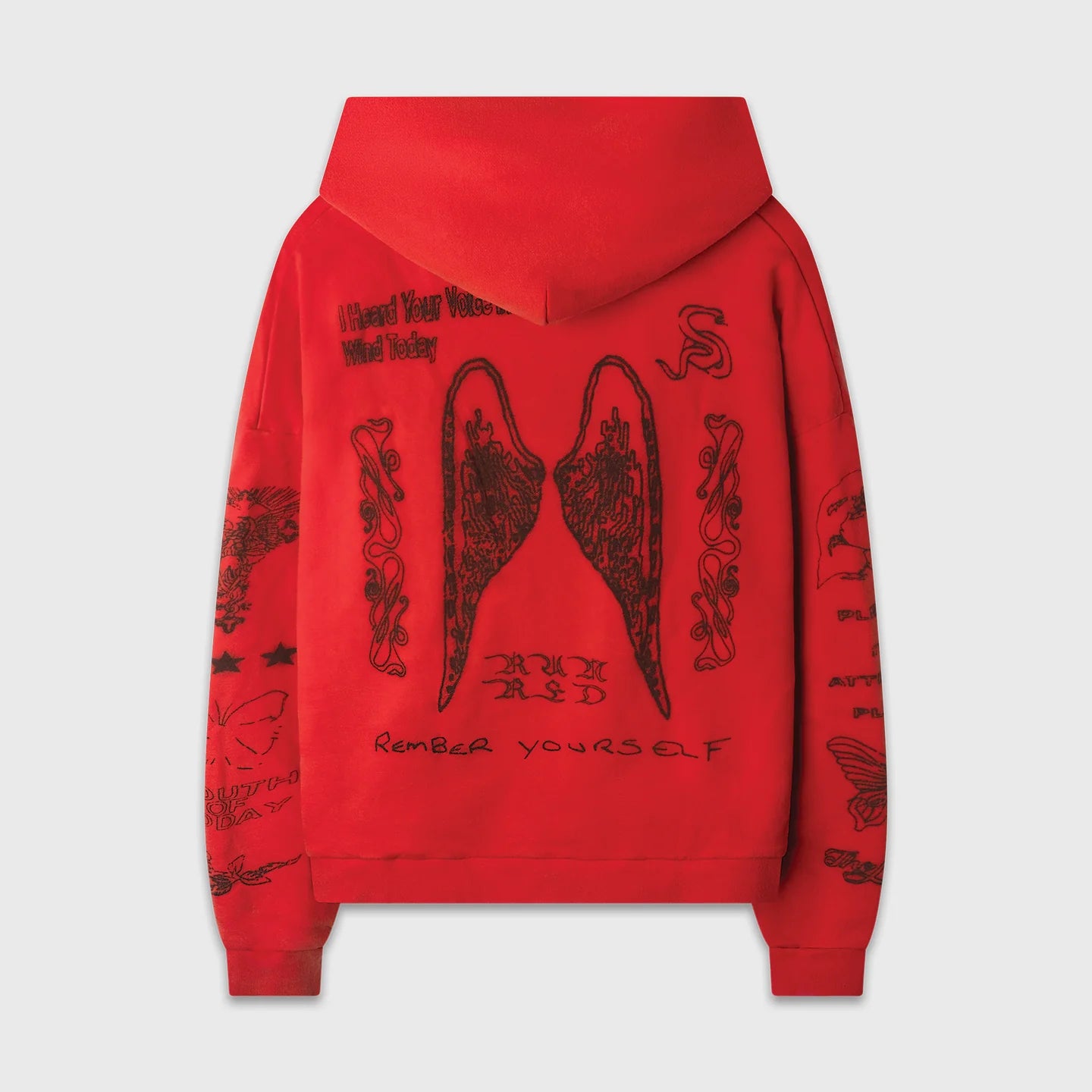 VAGUE STUDIOS ‘SKIN DEEP ZIP UP’ [RED]
