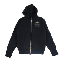 CHROME HEARTS CASHMERE CROSS PATCH ZIP UP HOODIE