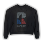 GOLD+VINTAGE GALLERY RASPBERRY HILLS RAF BERRY CREWNECK