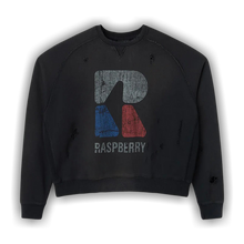 GOLD+VINTAGE GALLERY RASPBERRY HILLS RAF BERRY CREWNECK