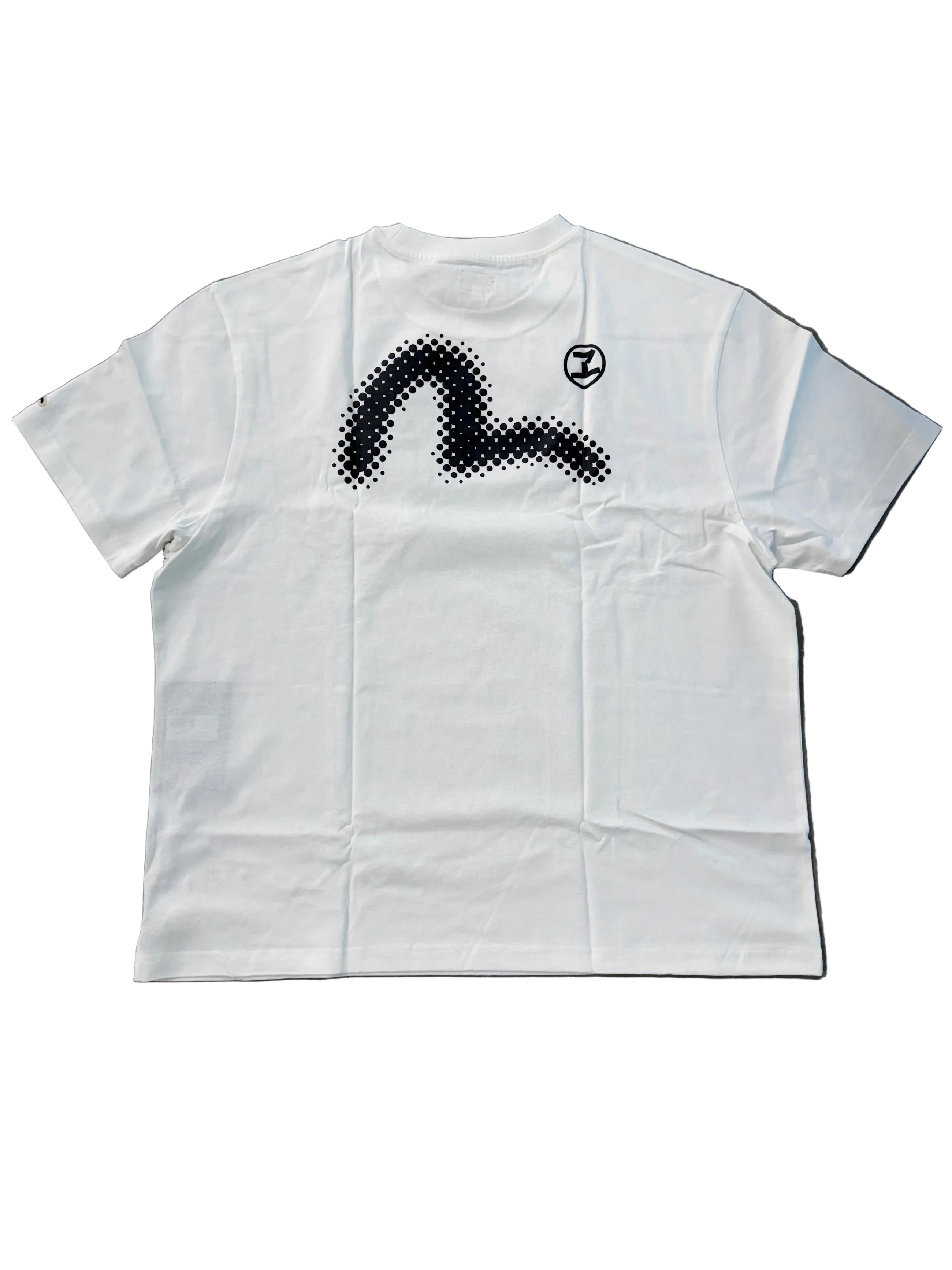 EVISU JAPANESE LOGO EMBROIDERY POCKET TEE