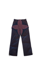 LOUIS VUITTON MONOGRAM FLOWER DENIM PANTS