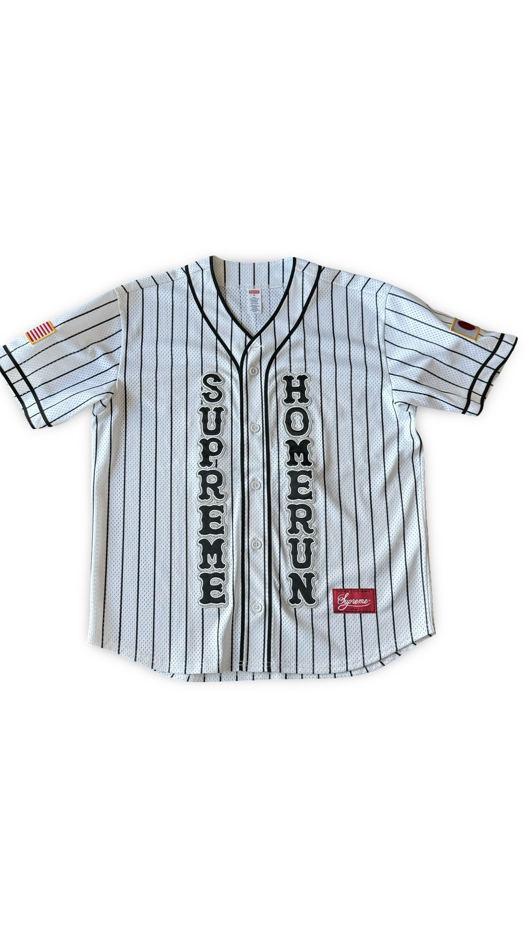 SUPREME HOMERUN BASEBALL JERSEY