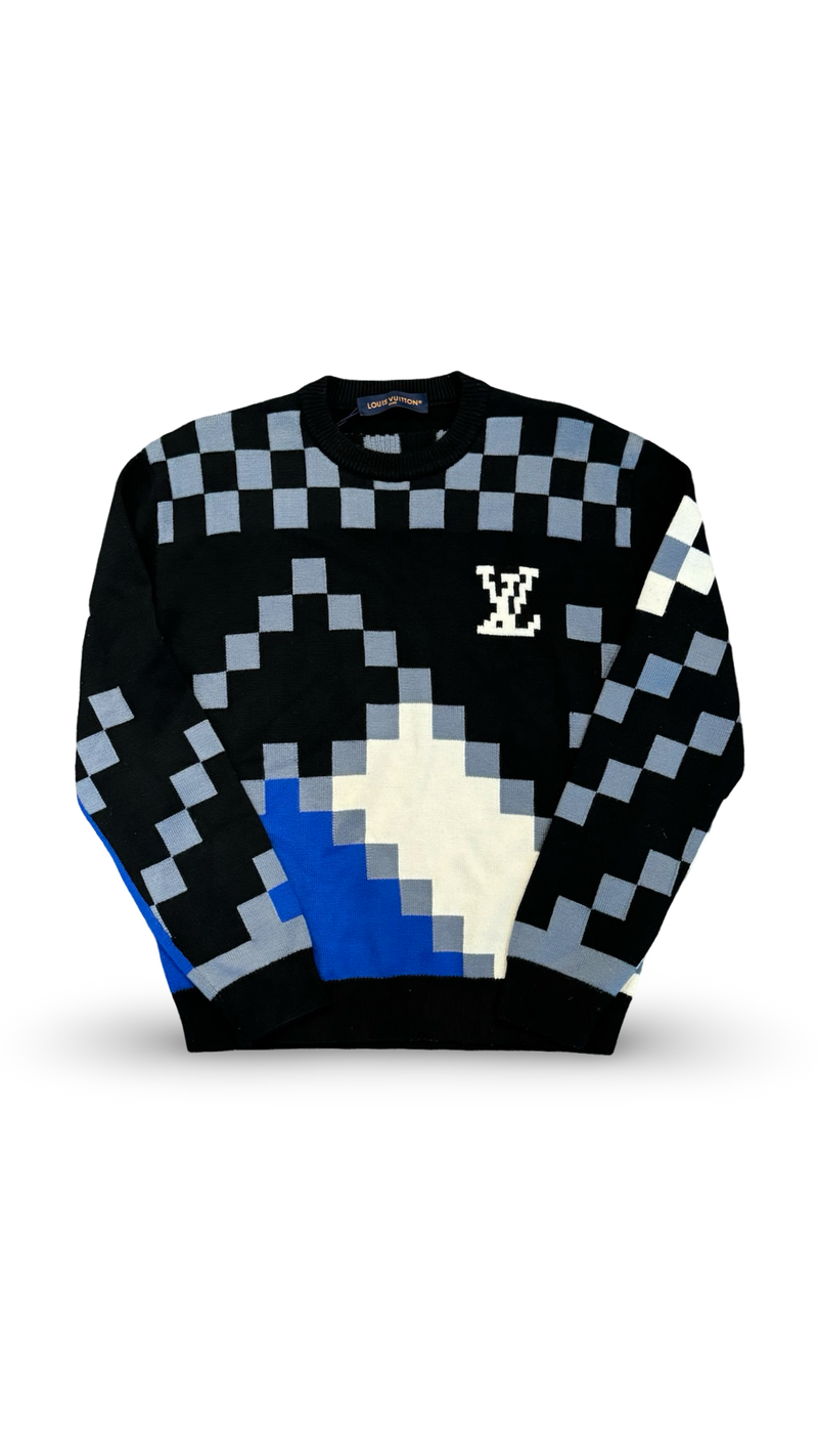 LOUIS VUITTON FAIR ISLE MARCO CREWNECK SWEATER