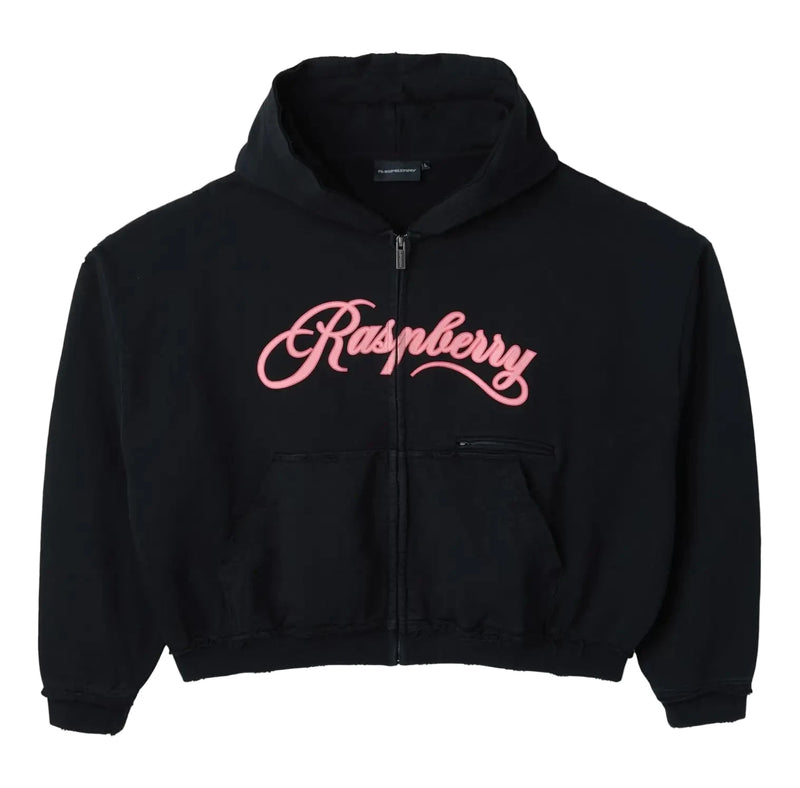 GOLD+VINTAGE GALLERY RASPBERRY HILLS 'MINE' ZIP UP HOODIE