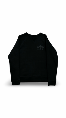 CHROME HEARTS 711 TRIPLE CROSS NYLON CH CREWNECK
