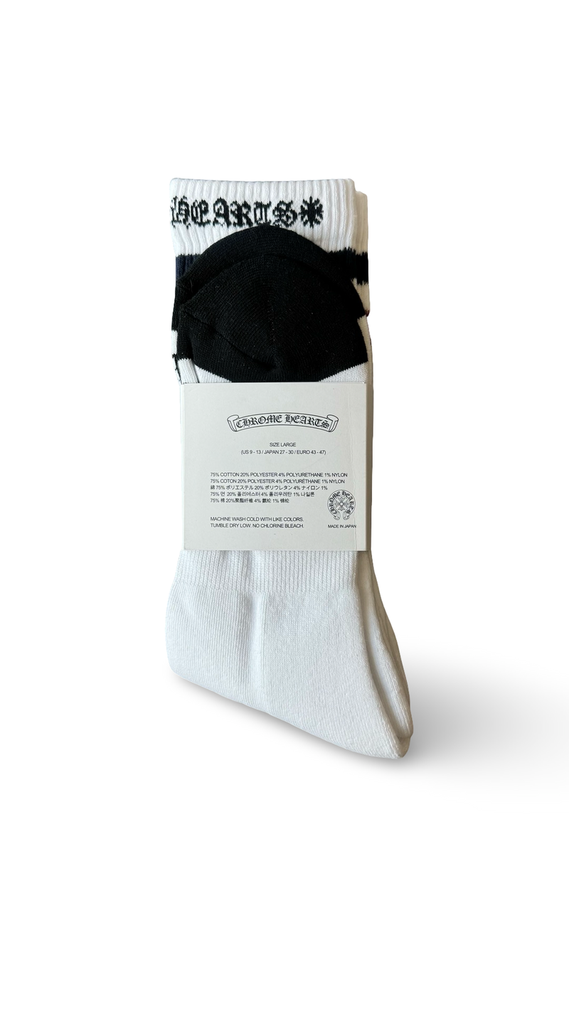 CHROME HEARTS MULTI COLOR STRIPED SOCKS 3PACK