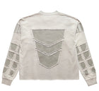 Satoshi Nakamoto Grey Patchwork Long Sleeve