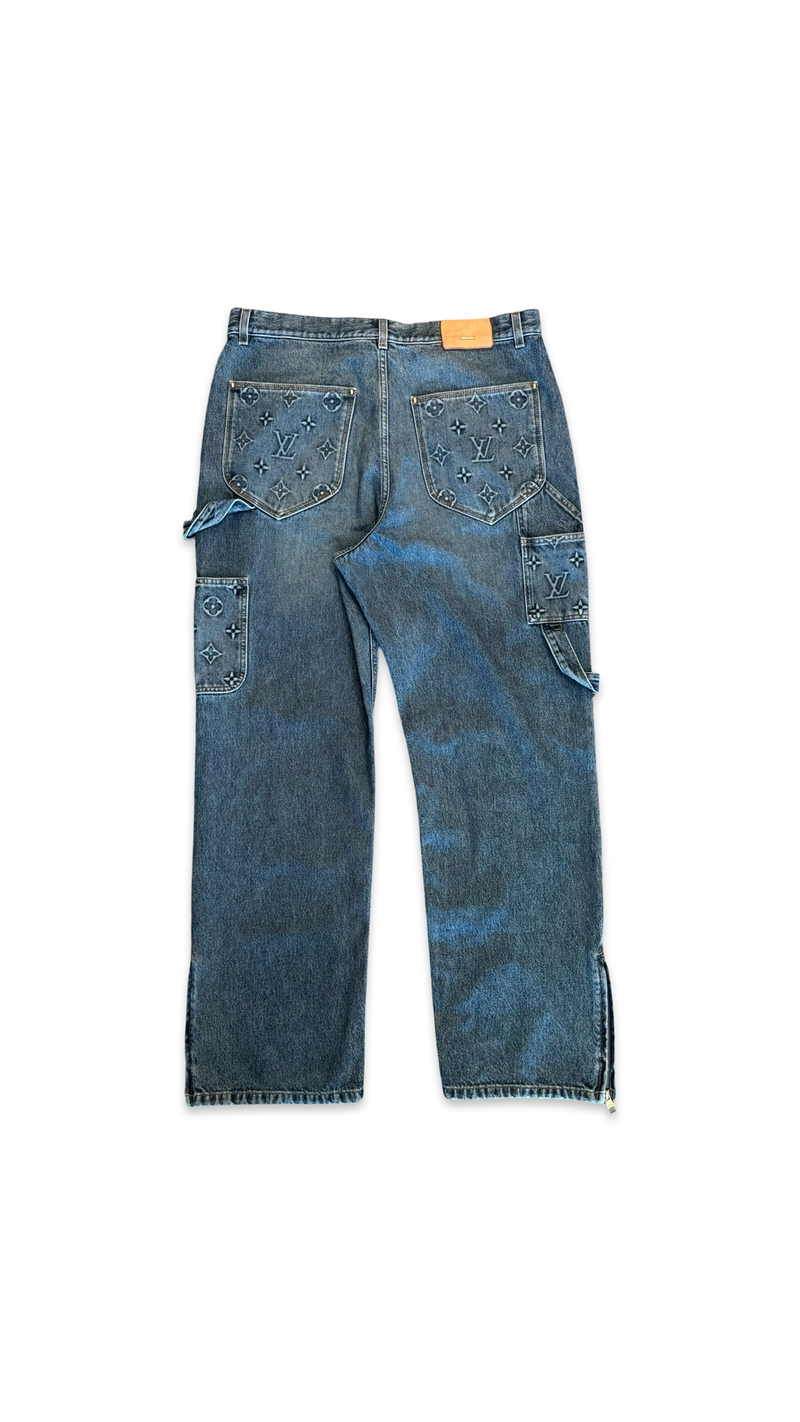 LOUIS VUITTON CARPENTER DENIM JEANS