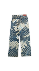 LOUIS VUITTON DAMIER DENIM PANTS