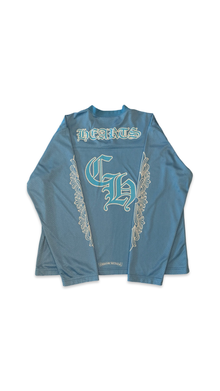 CHROME HEARTS BLUE LONG SLEEVE JERSEY