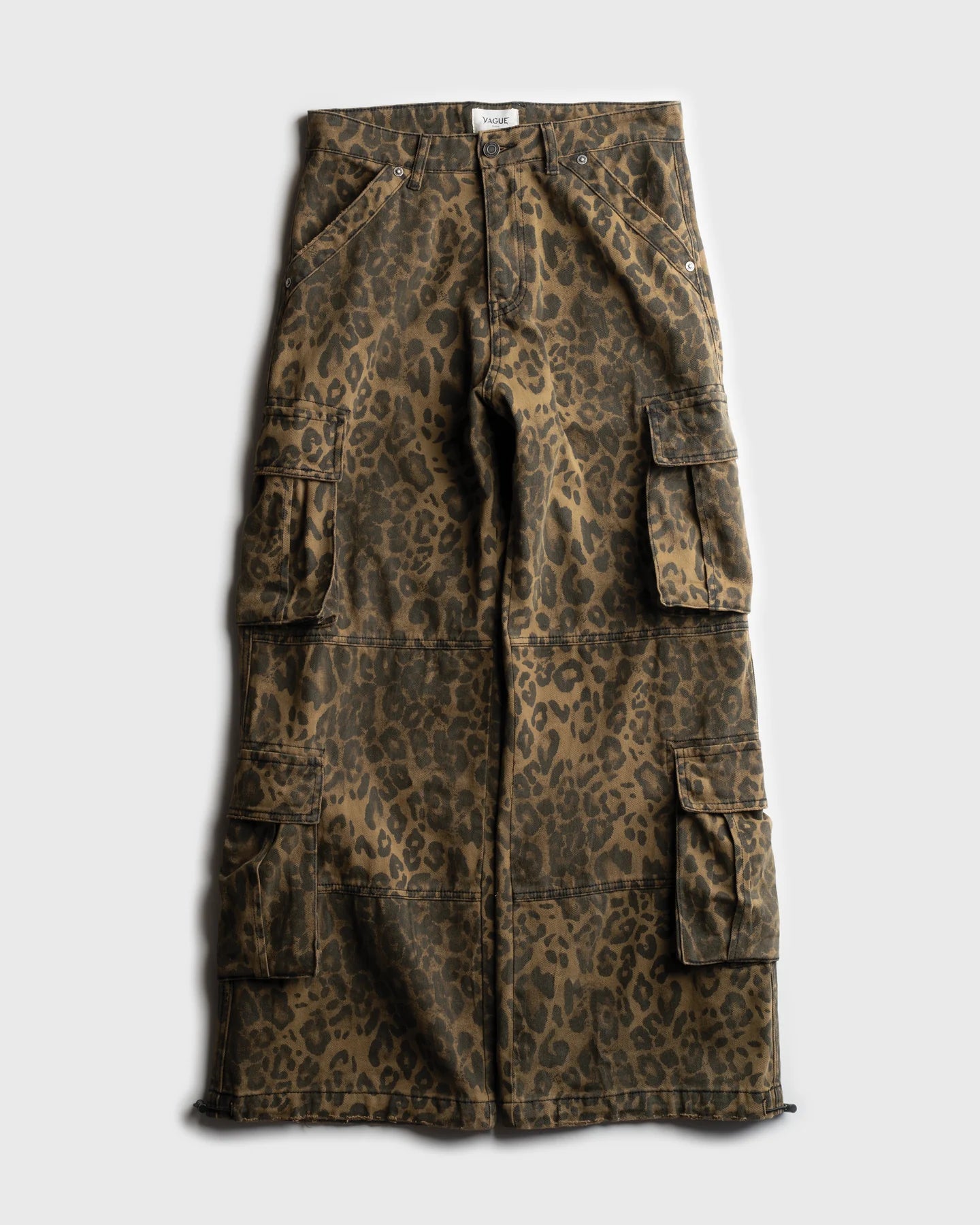 VAGUE STUDIOS ‘PRECIOUS CARGO PANTS’ [LEOPARD]