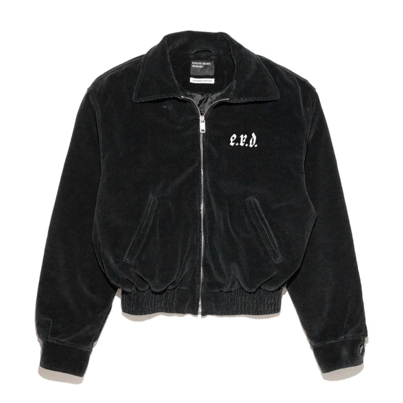 ENFANTS RICHES DÉPRIMÉS CORDUROY BARBARA JACKET BLACK