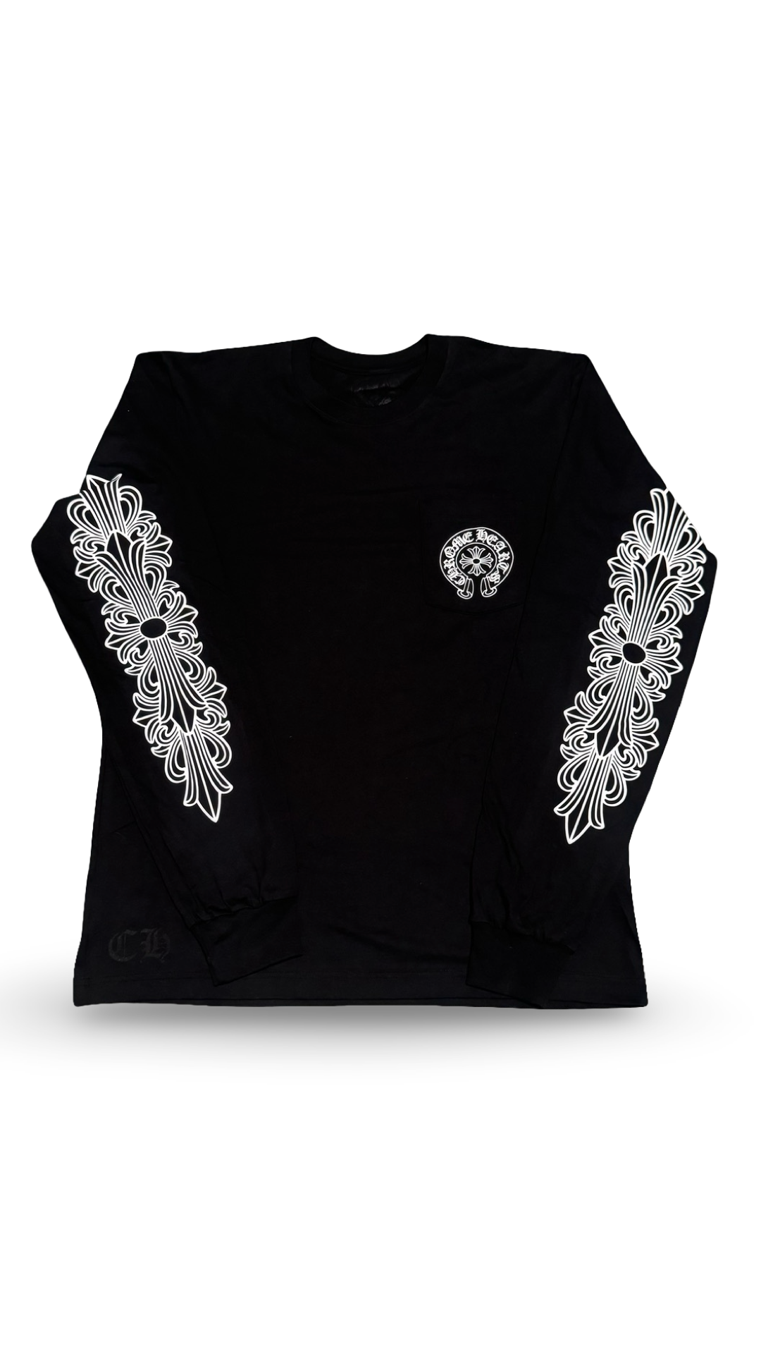 CHROME HEARTS ASPEN EXCLUSIVE FLORAL LONG-SLEEVE