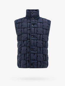 BOTTEGA VENETTA TECH NYLON INTRECCIATO GILET
