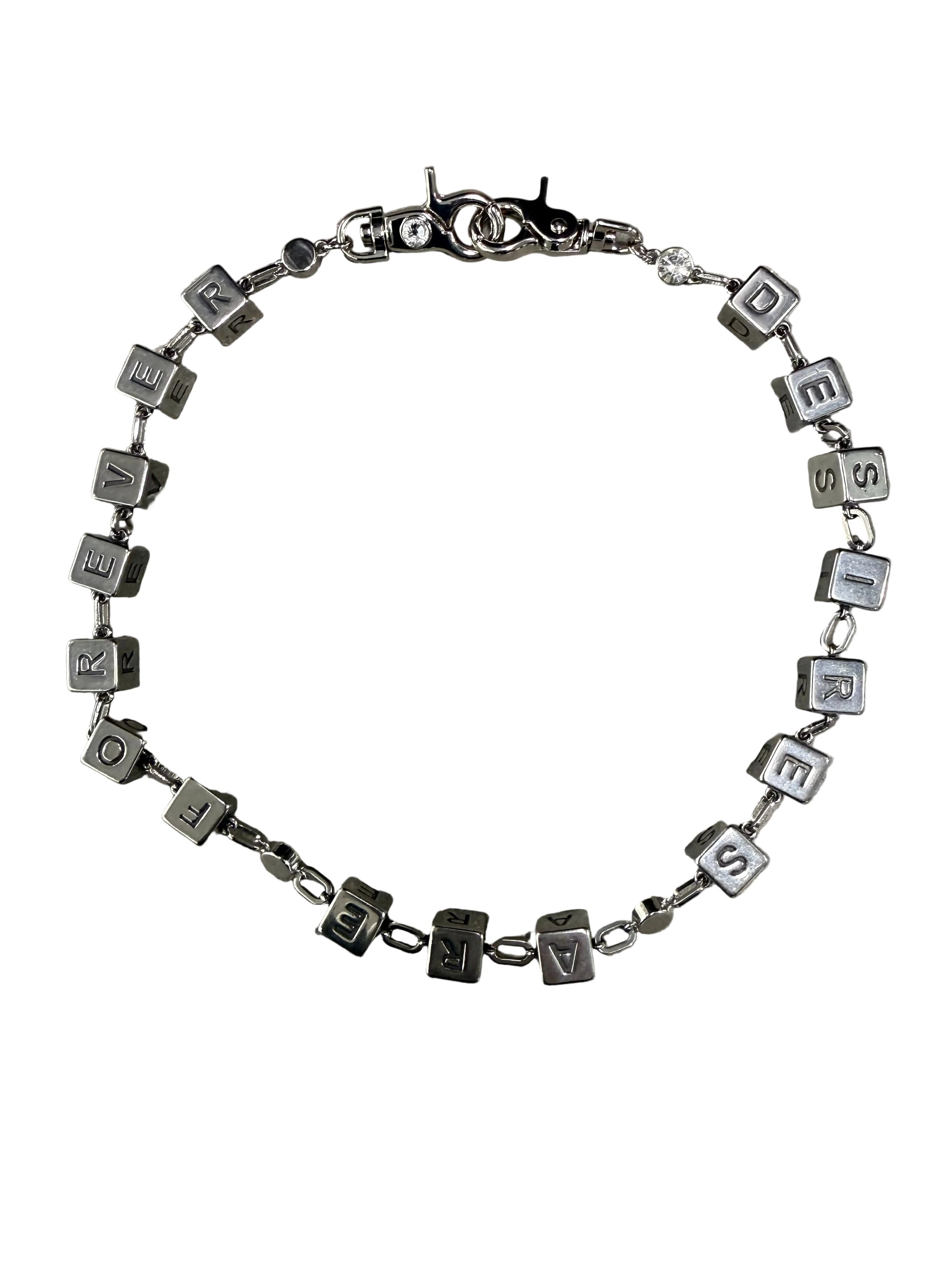 MATIÈRE DE DÉSIRS WALLET CHAIN SILVER