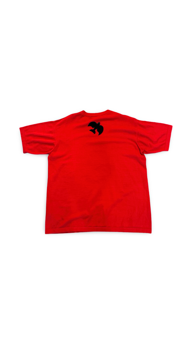 LOUIS VUITTON RED GRAPHIC SHORT SLEEVE