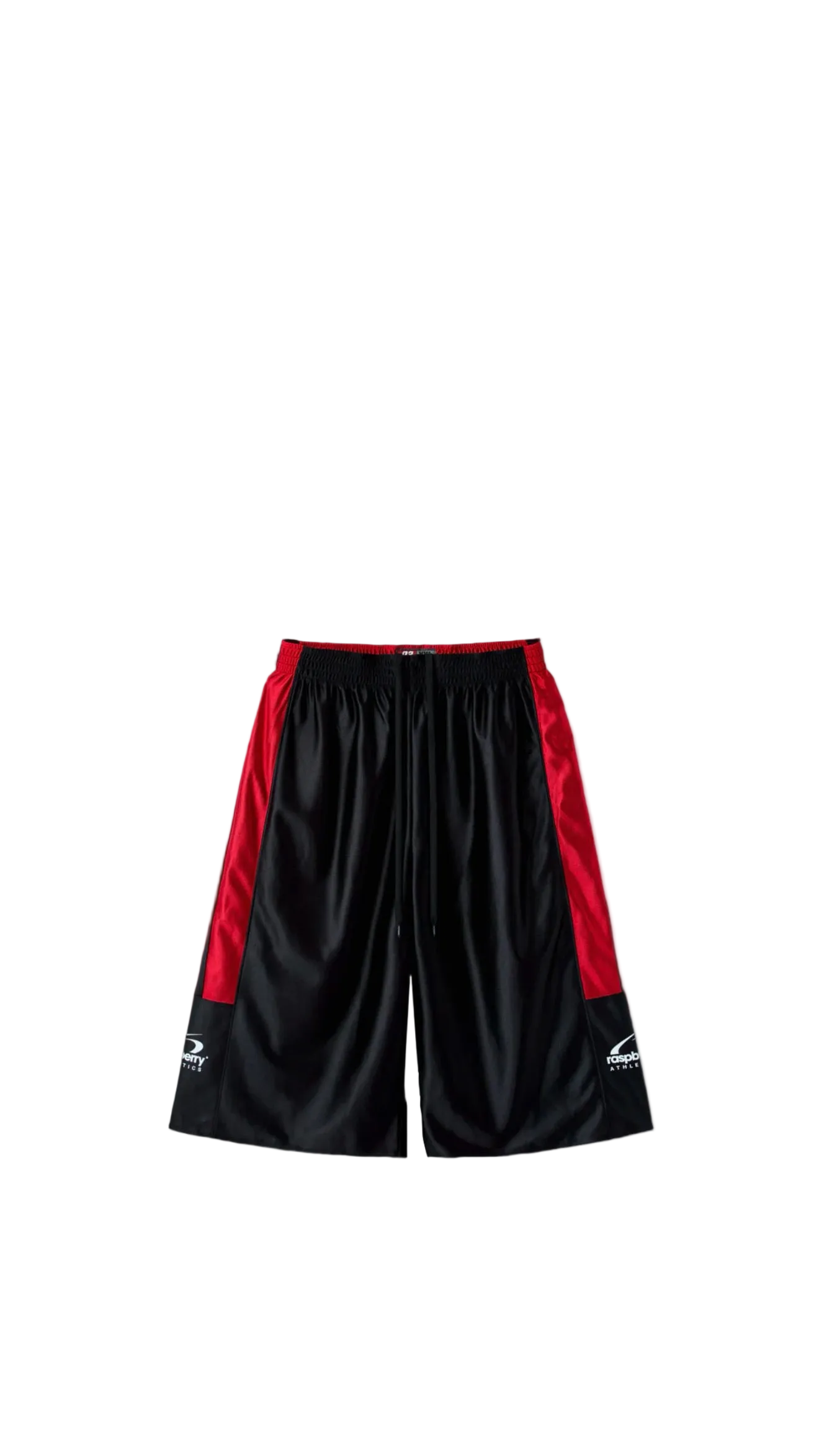 GOLD+VINTAGE RASPBERRY HILLS 'TJ FORD' B-BALL SHORTS